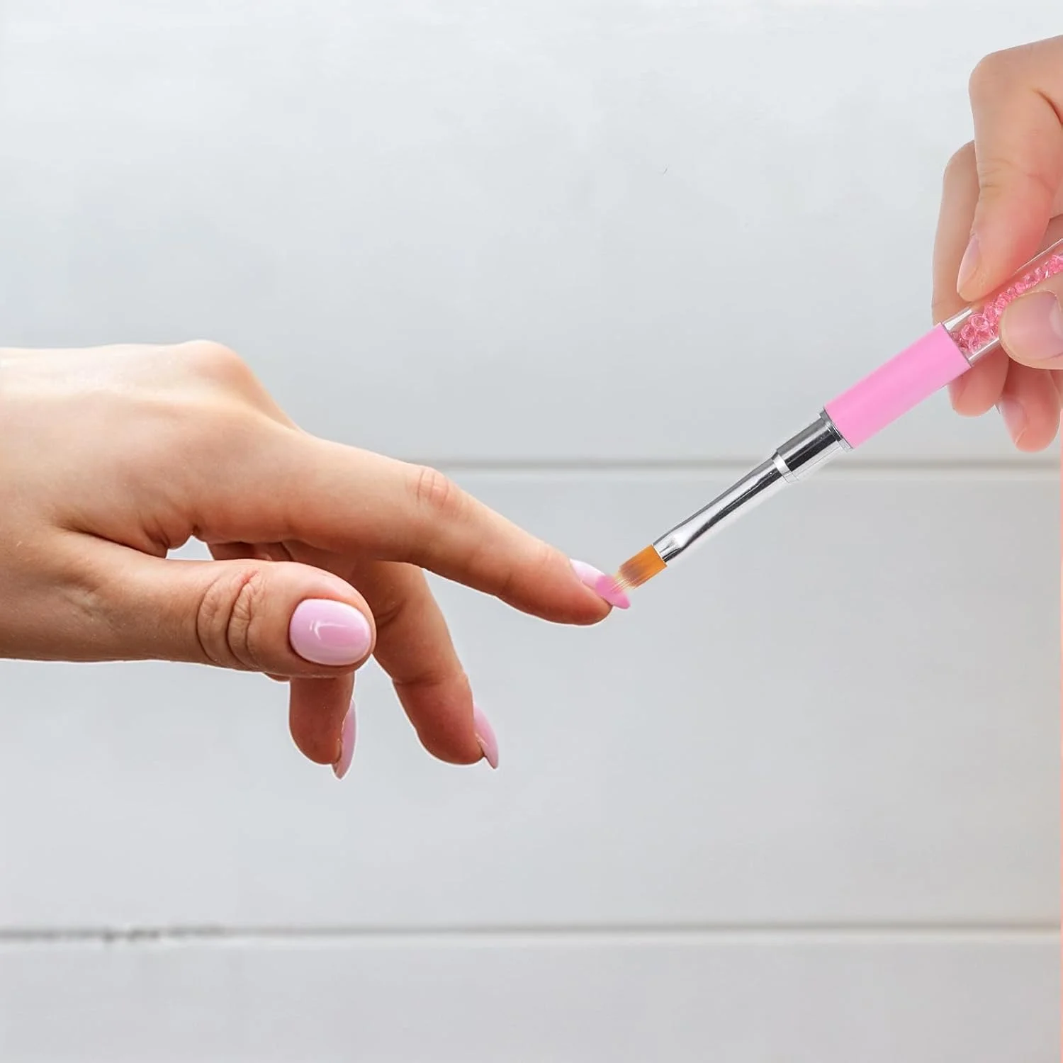 ست 5 عددی قلم موی آمبره ناخن، قلم موی طراحی فرنچ نوک ناخن، قلم موی طراحی ناخن، قلم موی آمبره برای ناخن های ژلیش، ابزار طراحی ناخن، مناسب برای استفاده از اکریلیک