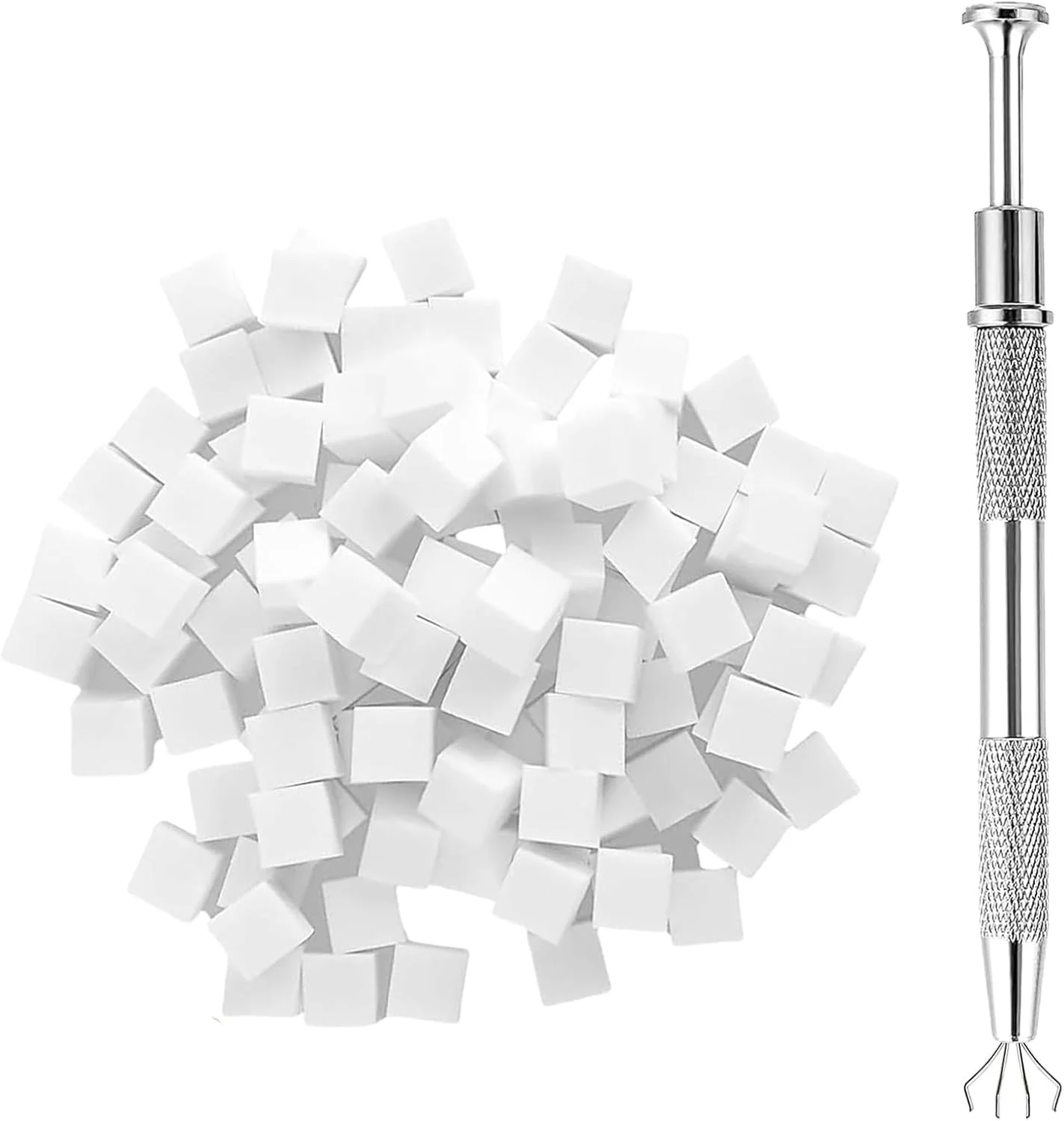 اسفنج گرادیانی ناخن | 200 عدد اسفنج طراحی ناخن به همراه قلم گیره ای، ابزار حرفه ای سالن زیبایی هنر مانیکور برای همسر، خانواده، دوستان، دختران، زنان و دوست دختر اسفنج گرادیانی ناخن | 200 عدد اسفنج طراحی ناخن به همراه قلم گیره ای، ابزار حرفه ای سالن زیبایی هنر مانیکور برای همسر، خانواده، دوستان، دختران، زنان و دوست دختر