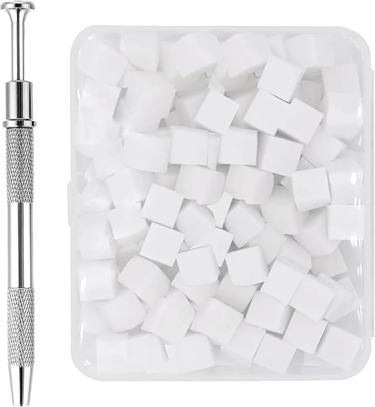 اسفنج طراحی ناخن | 200 عدد اسفنج برس ناخن به همراه قلم گیره ای | ابزار حرفه ای مانیکور سالن زیبایی برای خانواده، دوستان، دختران، مادران و بانوان اسفنج طراحی ناخن | 200 عدد اسفنج برس ناخن به همراه قلم گیره ای | ابزار حرفه ای مانیکور سالن زیبایی برای خانواده، دوستان، دختران، مادران و بانوان