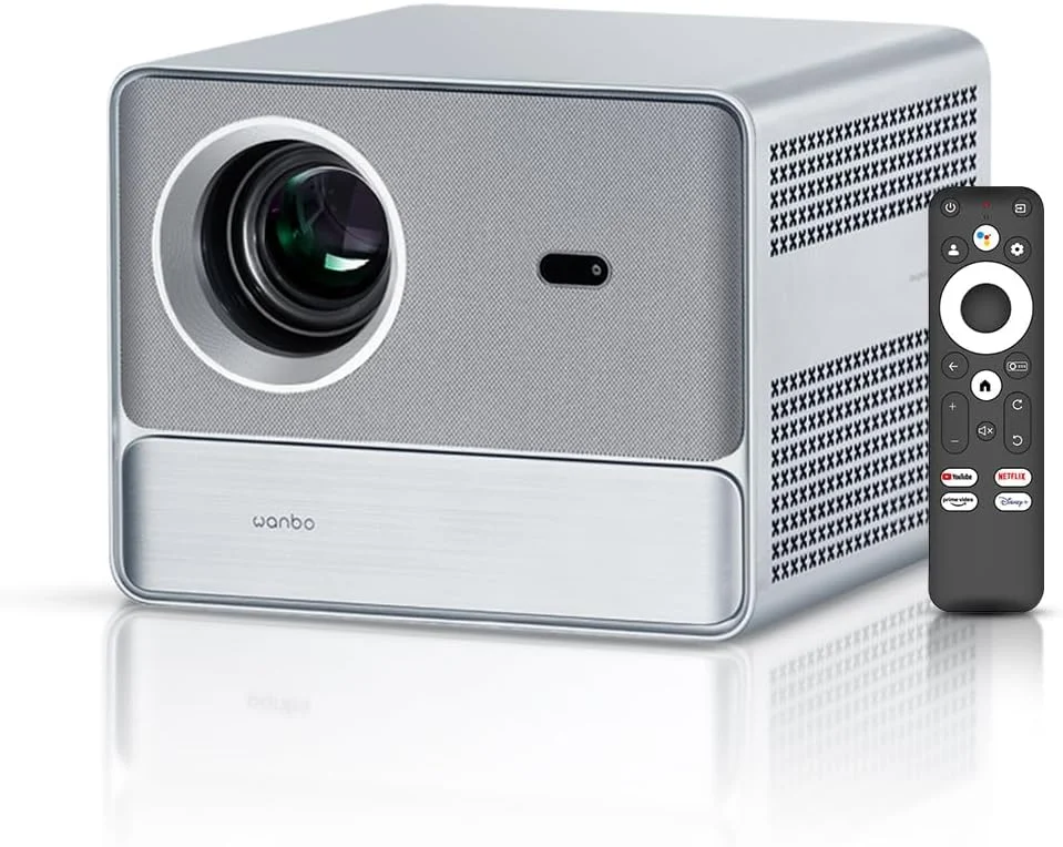 پروژکتور WANBO Davinci 1 Pro، پروژکتور هوشمند اندروید TV 11.0 با پشتیبانی از 4K، پروژکتور 600 ANSI Native 1080P Netflix، Google Assistant، Chromecast داخلی، فوکوس خودکار و تصحیح کیستون خودکار پروژکتور WANBO Davinci 1 Pro، پروژکتور هوشمند اندروید TV 11.0 با پشتیبانی از 4K، پروژکتور 600 ANSI Native 1080P Netflix، Google Assistant، Chromecast داخلی، فوکوس خودکار و تصحیح کیستون خودکار