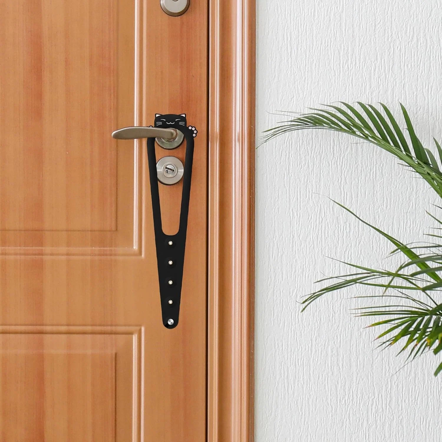 نگهدارنده درب گربه - نگهدارنده قابل تنظیم درب برای جلوگیری از ورود سگ | محافظ چند منظوره الاستیک ضد نیشگون حیوانات خانگی، اهرم ضد گربه برای اتاق ذخیره سازی