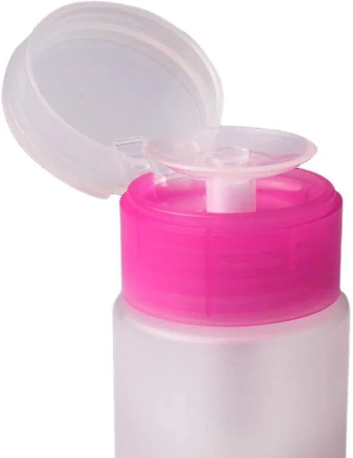 پمپ فشاری استون 6 عددی، بطری پخش کننده لاک پاک کن 160 میلی لیتری، بطری خالی مایع برای لاک و پاک کننده آرایش (صورتی) پمپ فشاری استون 6 عددی، بطری پخش کننده لاک پاک کن 160 میلی لیتری، بطری خالی مایع برای لاک و پاک کننده آرایش (صورتی)