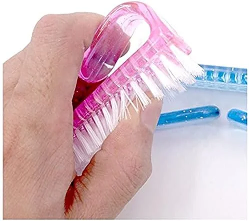 برس ناخن Belicia، برس تمیز کننده ناخن دسته دار، برس تمیز کننده و اسکراب دست، ست 2 عددی برس ناخن Belicia، برس تمیز کننده ناخن دسته دار، برس تمیز کننده و اسکراب دست، ست 2 عددی