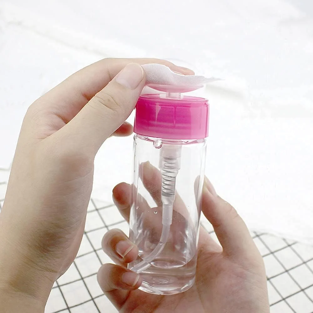 BlingKingdom ست 2 عددی بطری پمپ دار 100 میلی لیتری پاک کننده لاک ناخن، ظرف مایع پاک کننده لاک ناخن برای پاک کننده آرایش و طراحی ناخن، مدل BK-10N68 BlingKingdom ست 2 عددی بطری پمپ دار 100 میلی لیتری پاک کننده لاک ناخن، ظرف مایع پاک کننده لاک ناخن برای پاک کننده آرایش و طراحی ناخن، مدل BK-10N68