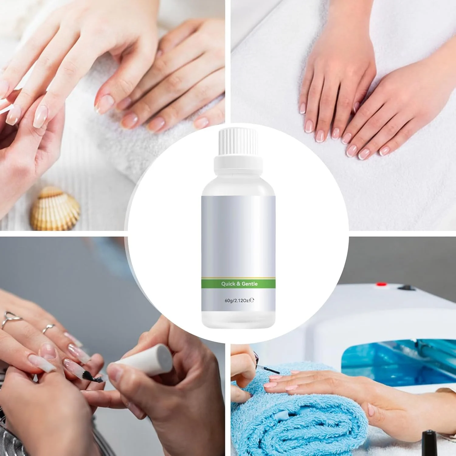 محلول پاک کننده لاک ژل | پاک کننده چسب ناخن اکریلیک 6۰ میلی لیتر | پاک کننده مانیکور و پدیکور مناسب بانوان، آقایان، مبتدیان، سالن های زیبایی، مسافرت، مادران، همسران و دختران محلول پاک کننده لاک ژل | پاک کننده چسب ناخن اکریلیک 6۰ میلی لیتر | پاک کننده مانیکور و پدیکور مناسب بانوان، آقایان، مبتدیان، سالن های زیبایی، مسافرت، مادران، همسران و دختران
