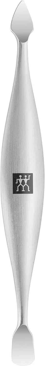 ابزار عقب زننده کوتیکول 90 میلی متری نقره ای پریمیوم ZWILLING Beauty Group (پاک کننده ناخن، ابزار دوگانه، مناسب برای ناخن های طبیعی و مصنوعی) ابزار عقب زننده کوتیکول 90 میلی متری نقره ای پریمیوم ZWILLING Beauty Group (پاک کننده ناخن، ابزار دوگانه، مناسب برای ناخن های طبیعی و مصنوعی)