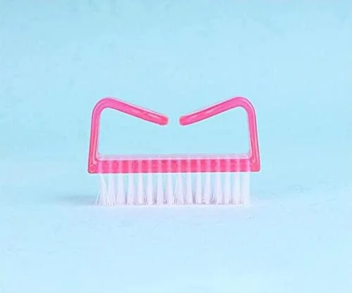 برس ناخن Trendy Club، برس پاک کننده ناخن دسته دار، برس تمیز کننده اسکراب دست، ست 2 عددی