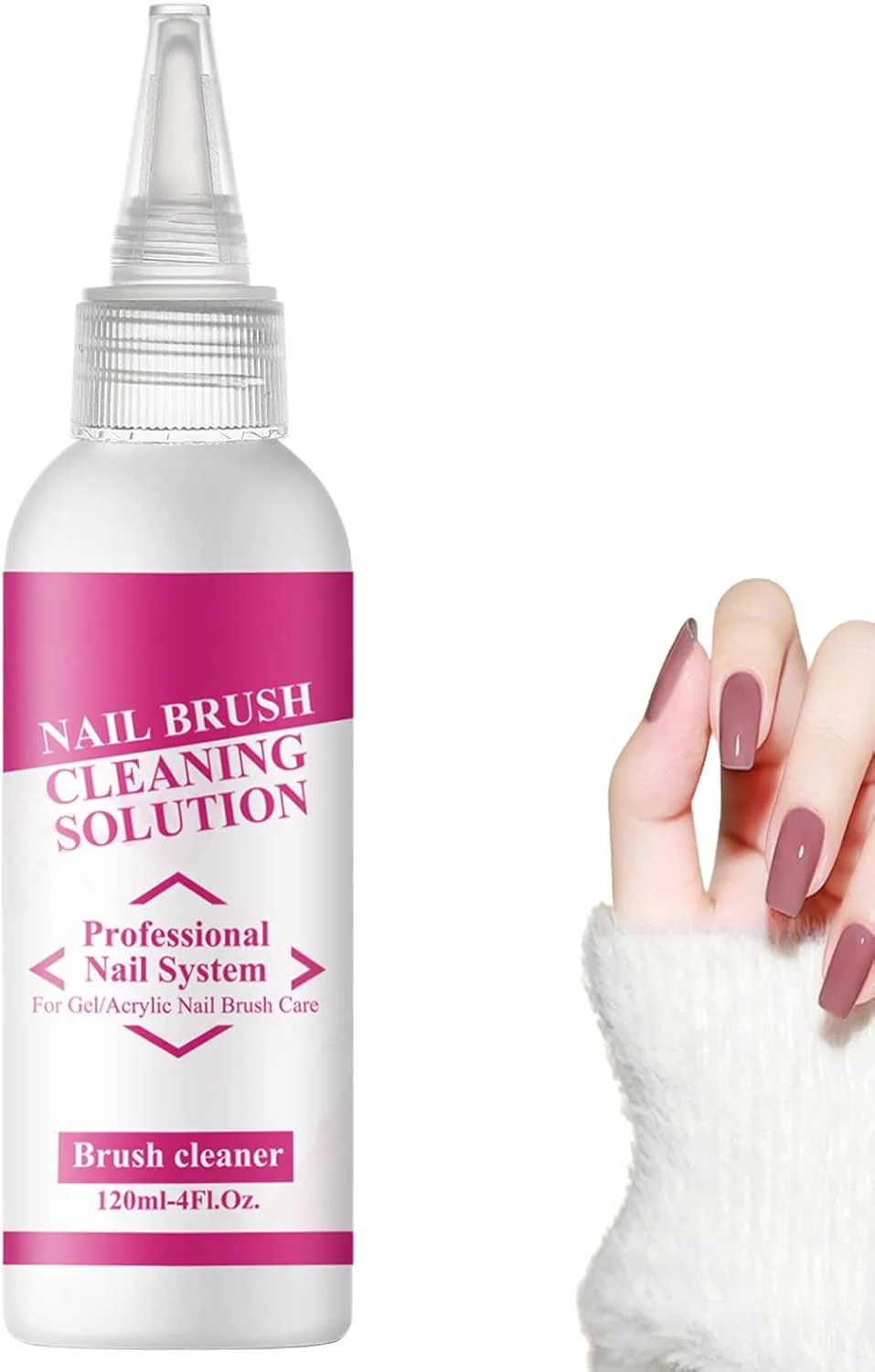 محلول لغزنده ژل ناخن | پاک کننده ژل 120 میلی لیتری برای ناخن، لوازم جانبی مانیکور برای دوستداران زیبایی خانم ها، سالن های خانگی، مبتدیان، دانشجویان، مسابقات، کارگاه ها