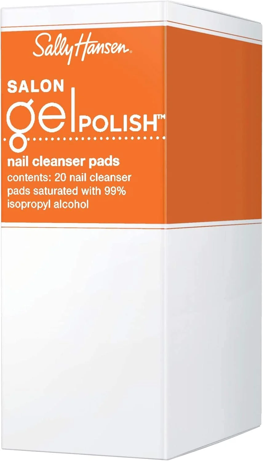 پد پاک کننده لاک ژل سالن پرو سالی هانسن، 20 عدد