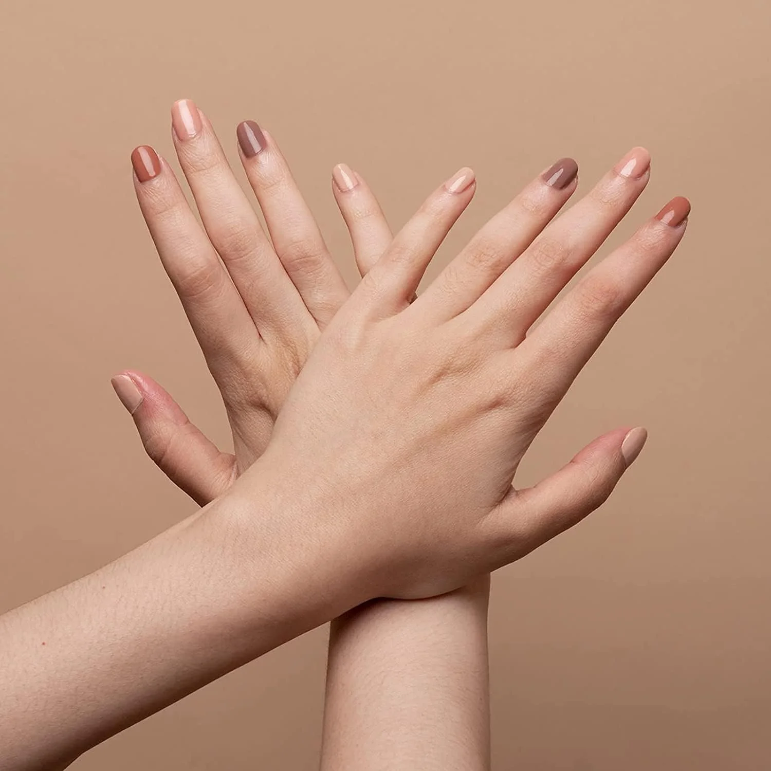 مجموعه هدیه لاک ژل 24 رنگ ویشاین، کیت لاک ژل ناخن UV LED، مناسب طراحی ناخن، 8 میلی لیتر در هر عدد، بسته 24 عددی سری رنگ های زیبا