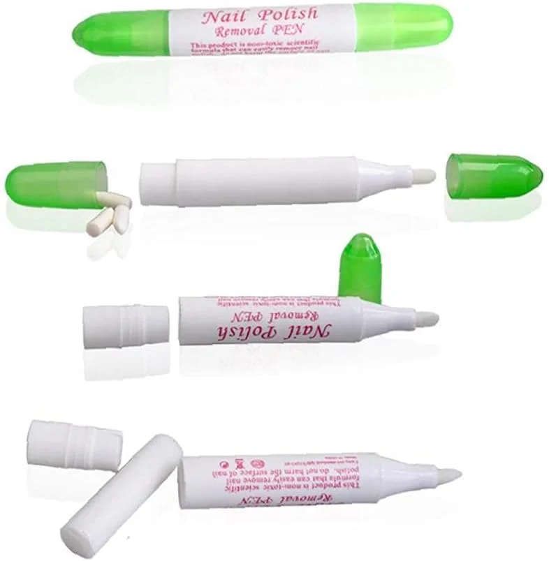 QUAEDING ست 5 عددی قلم پاک کننده لاک ناخن، پاک کننده لاک ناخن با نوک های جایگزین، قلم پاک کننده آرایش برای استفاده DIY یا سالن QUAEDING ست 5 عددی قلم پاک کننده لاک ناخن، پاک کننده لاک ناخن با نوک های جایگزین، قلم پاک کننده آرایش برای استفاده DIY یا سالن
