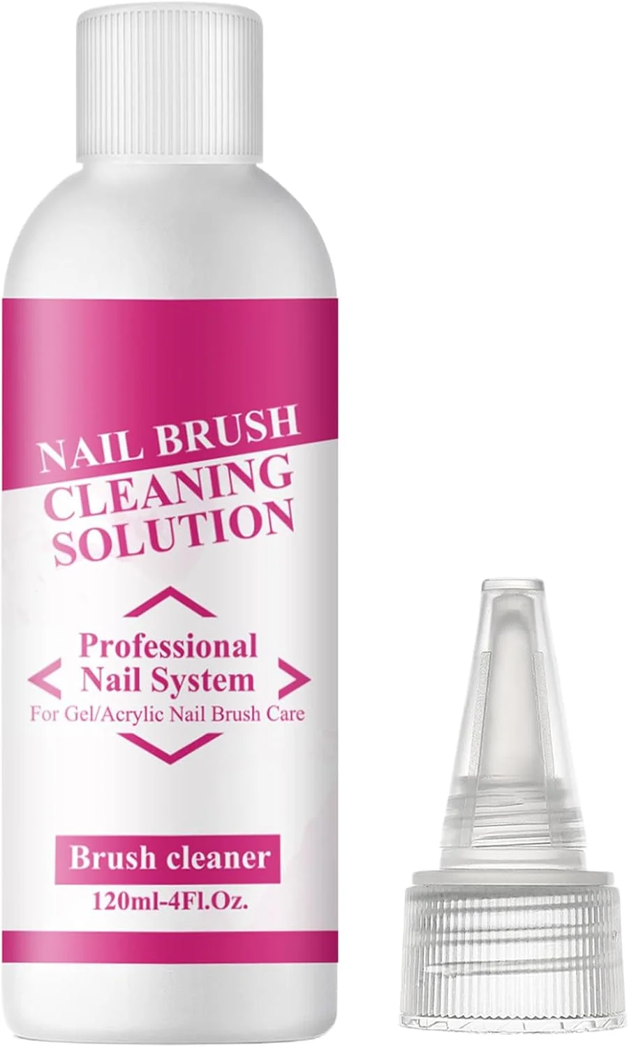 محلول لغزنده ژل ناخن - پاک کننده ژل 120 میلی لیتری برای ناخن | لوازم مغذی مانیکور برای زنان، دختران، سالن ها، دانشجویان، متخصصان و علاقه مندان به زیبایی خانگی