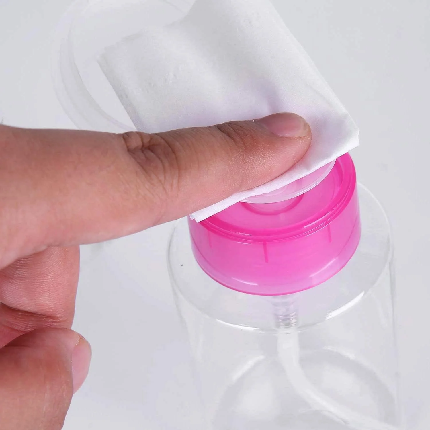 ظرف پمپ دار لاک پاک کن اکسفور، 180 میلی لیتر، بطری فشاری برای پاک کننده، ظرف مایع مسافرتی برای لاک و پاک کننده آرایش، ابزار طراحی ناخن، ست مسافرتی (6 عددی) ظرف پمپ دار لاک پاک کن اکسفور، 180 میلی لیتر، بطری فشاری برای پاک کننده، ظرف مایع مسافرتی برای لاک و پاک کننده آرایش، ابزار طراحی ناخن، ست مسافرتی (6 عددی)