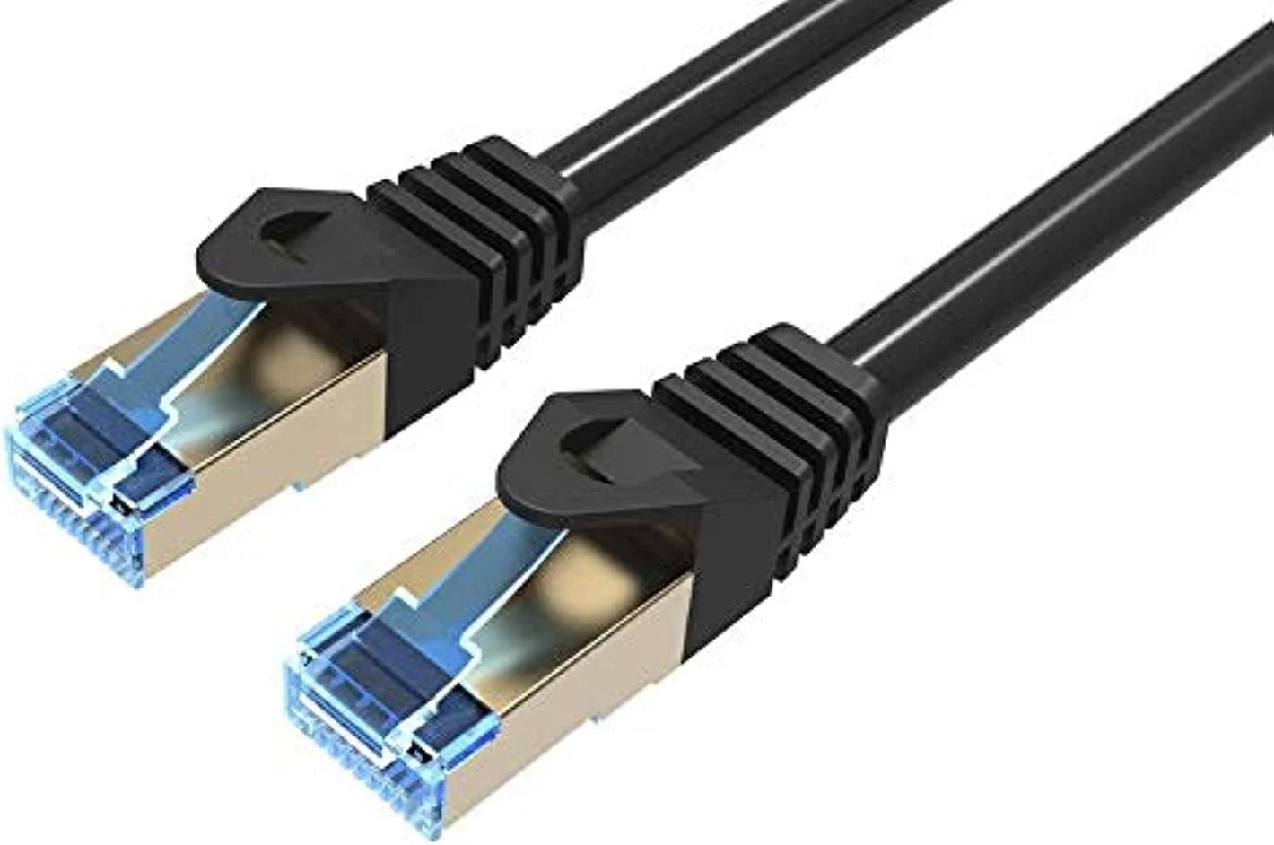 کابل شبکه Vention RJ45 Cat7 SSTP با شیلد دوگانه، طول 1 متر کابل شبکه Vention RJ45 Cat7 SSTP با شیلد دوگانه، طول 1 متر