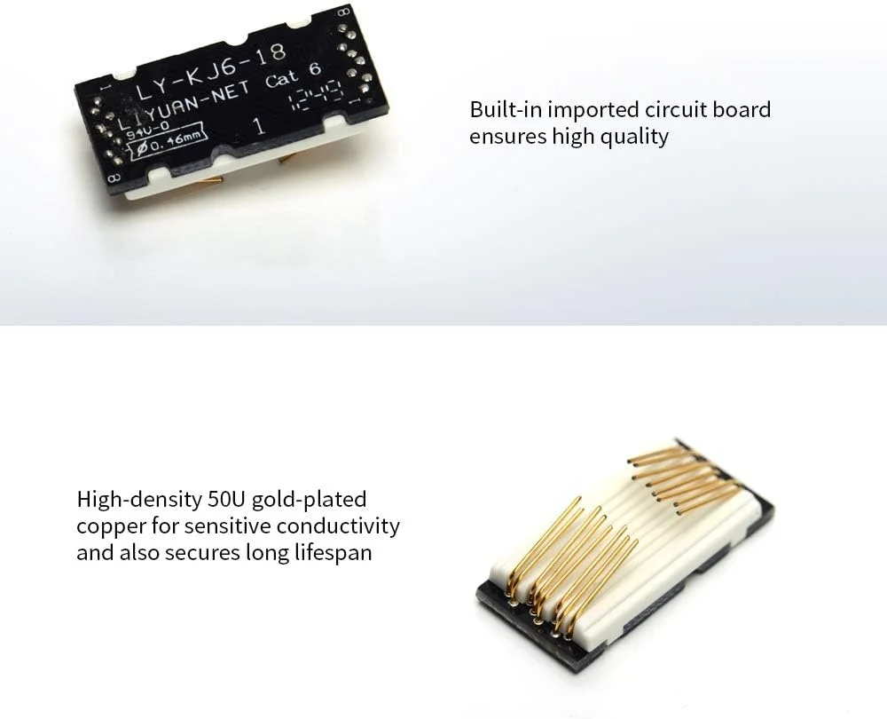 کوپلر کابل شبکه RJ45 VENTION، اترنت Cat6 گیگابیتی مادگی به مادگی