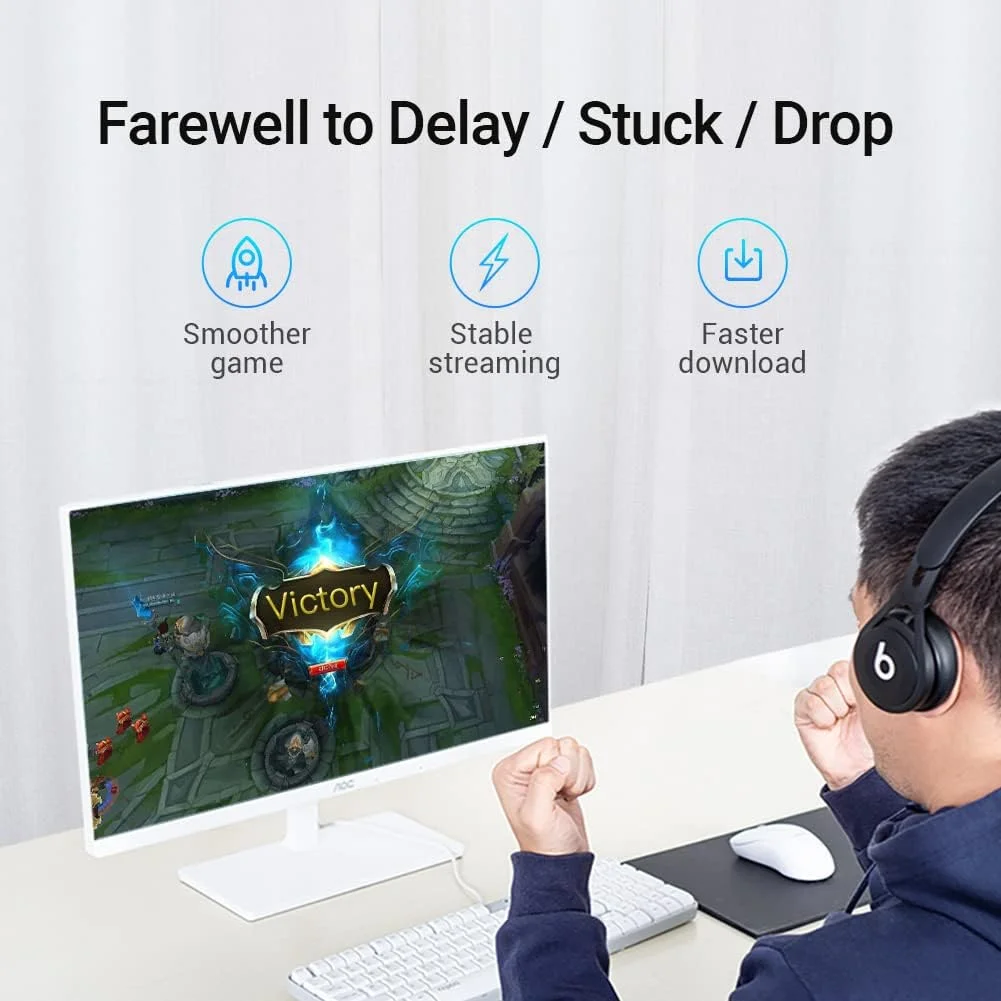 اتصالات شبکه اترنت VENTION، پلاگ ماژولار RJ45 (Cat.6 UTP، بسته 50 عددی) - شفاف