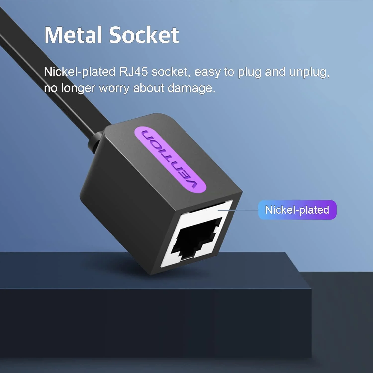 کابل افزایش طول تخت شبکه VENTION Cat 7 LAN، کابل افزایش طول اترنت 10 گیگابیت بر ثانیه، کابل آداپتور شبکه پرسرعت، کابل Cat7 RJ45 600MHz پشتیبانی از Cat6A / Cat6 / Cat5E / Cat5 کابل افزایش طول تخت شبکه VENTION Cat 7 LAN، کابل افزایش طول اترنت 10 گیگابیت بر ثانیه، کابل آداپتور شبکه پرسرعت، کابل Cat7 RJ45 600MHz پشتیبانی از Cat6A / Cat6 / Cat5E / Cat5