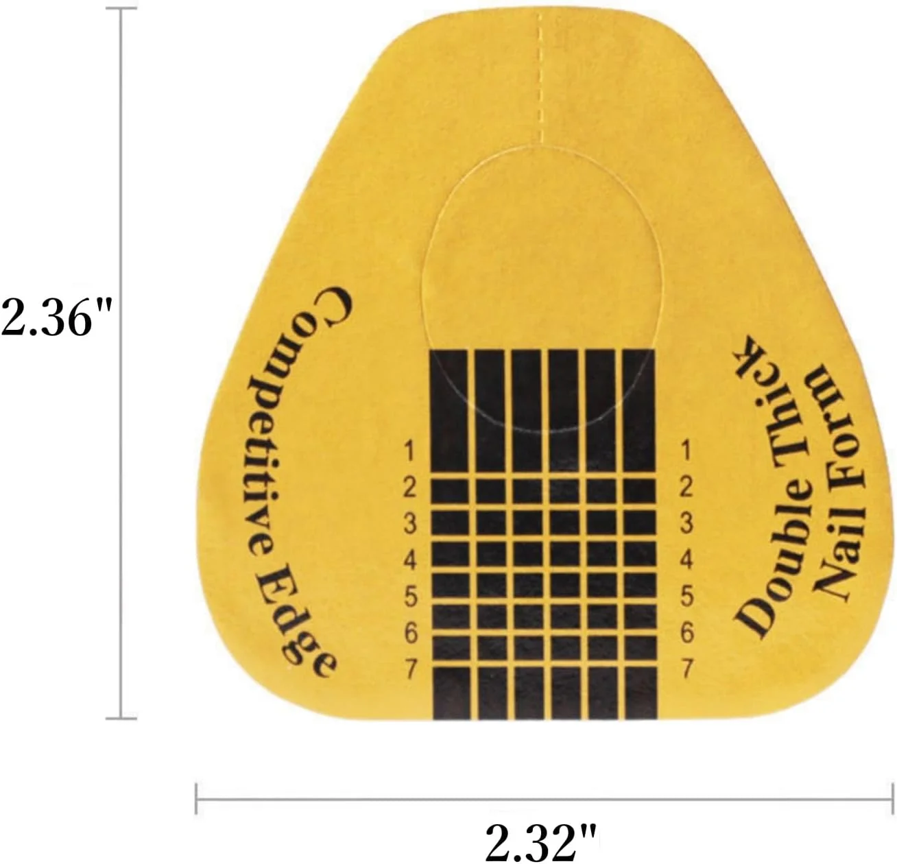300 عدد فرم ناخن BTYMS، فرم های اکستنشن ناخن، استیکرهای راهنمای ناخن نعل اسبی طلایی برای ابزار مانیکور هنر ناخن DIY ژل UV اکریلیک