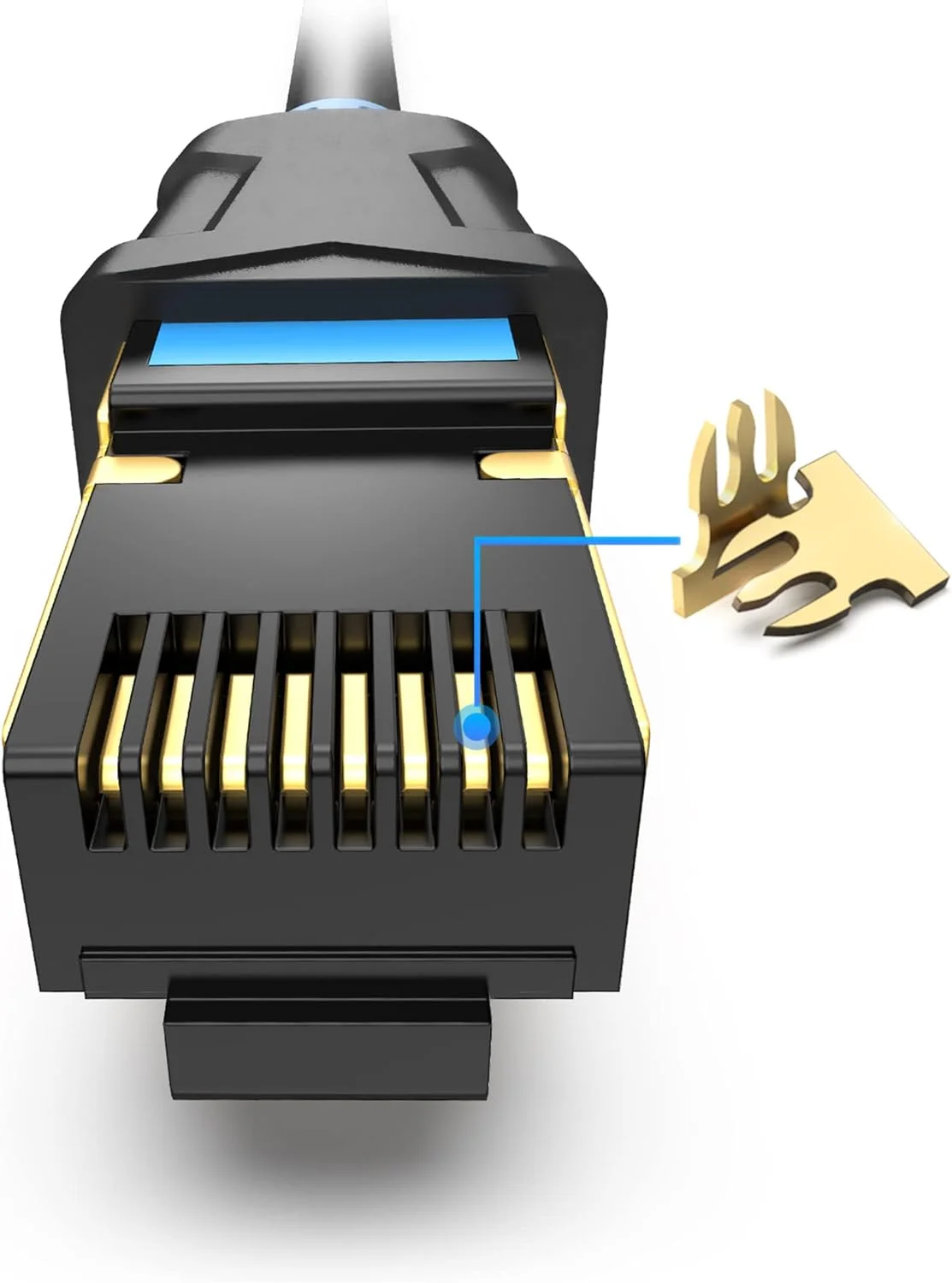 کابل افزایش طول اترنت Cat 6 ونشن، 3 متر، کابل شبکه نری به مادگی Cat6 RJ45، کابل پچ SSTP محافظت شده اتصال LAN کامپیوتر کابل افزایش طول اترنت Cat 6 ونشن، 3 متر، کابل شبکه نری به مادگی Cat6 RJ45، کابل پچ SSTP محافظت شده اتصال LAN کامپیوتر