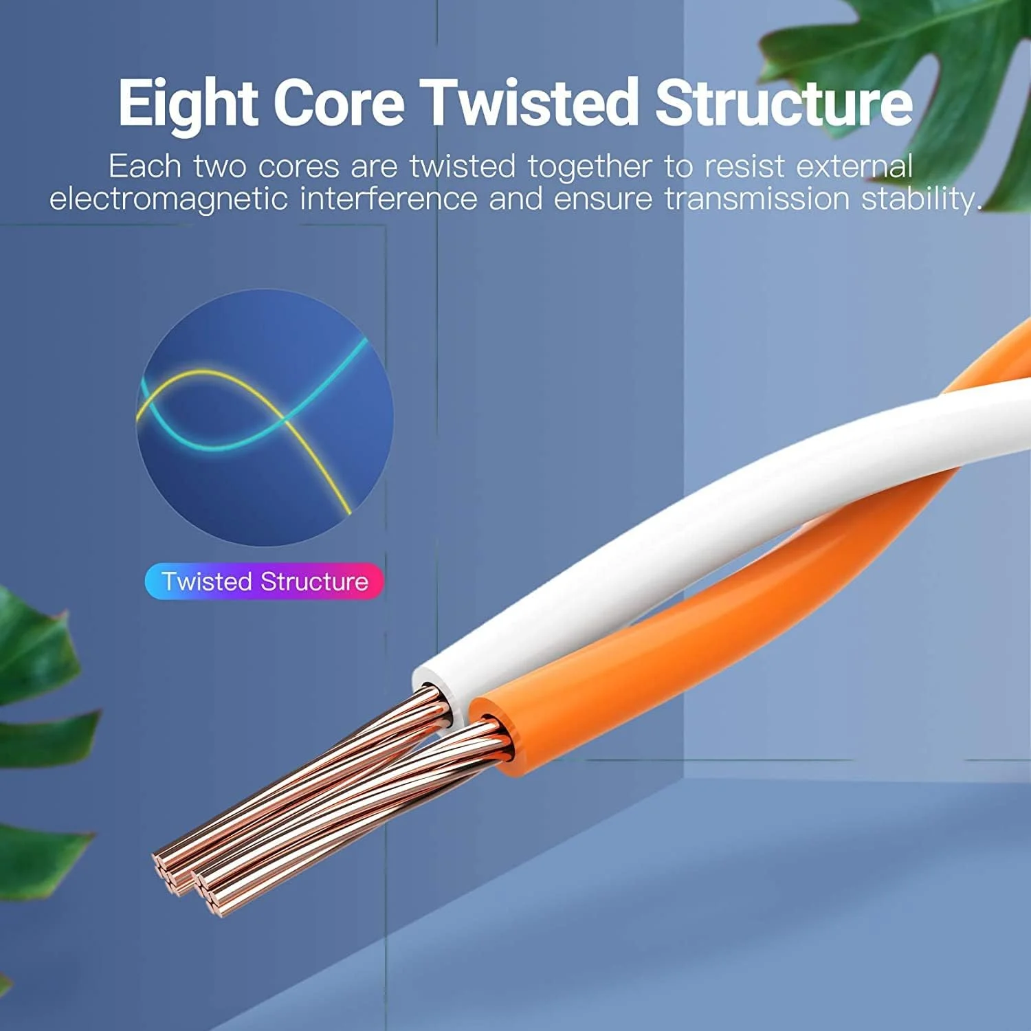 کابل شبکه Vention RJ45 Cat7 SSTP با شیلد دوگانه، طول 3 متر کابل شبکه Vention RJ45 Cat7 SSTP با شیلد دوگانه، طول 3 متر