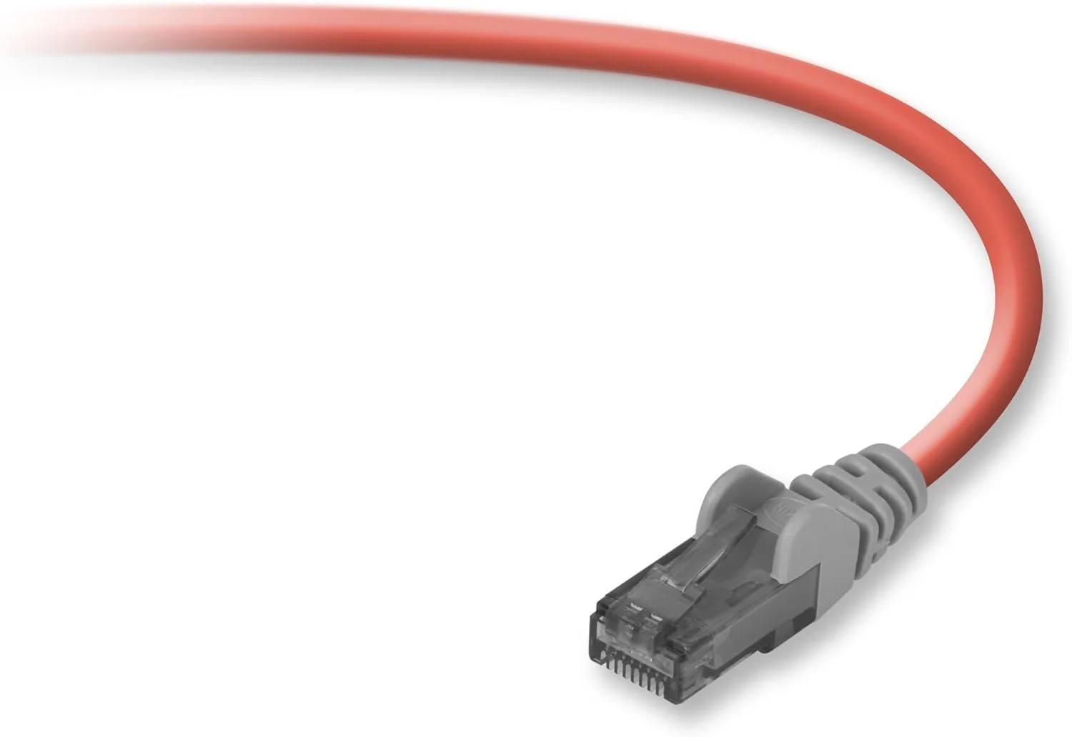 کابل کراس اوور Cat6 RJ-45M بلکین به طول 3 فوت، قرمز (A3X189-03-RED-S)