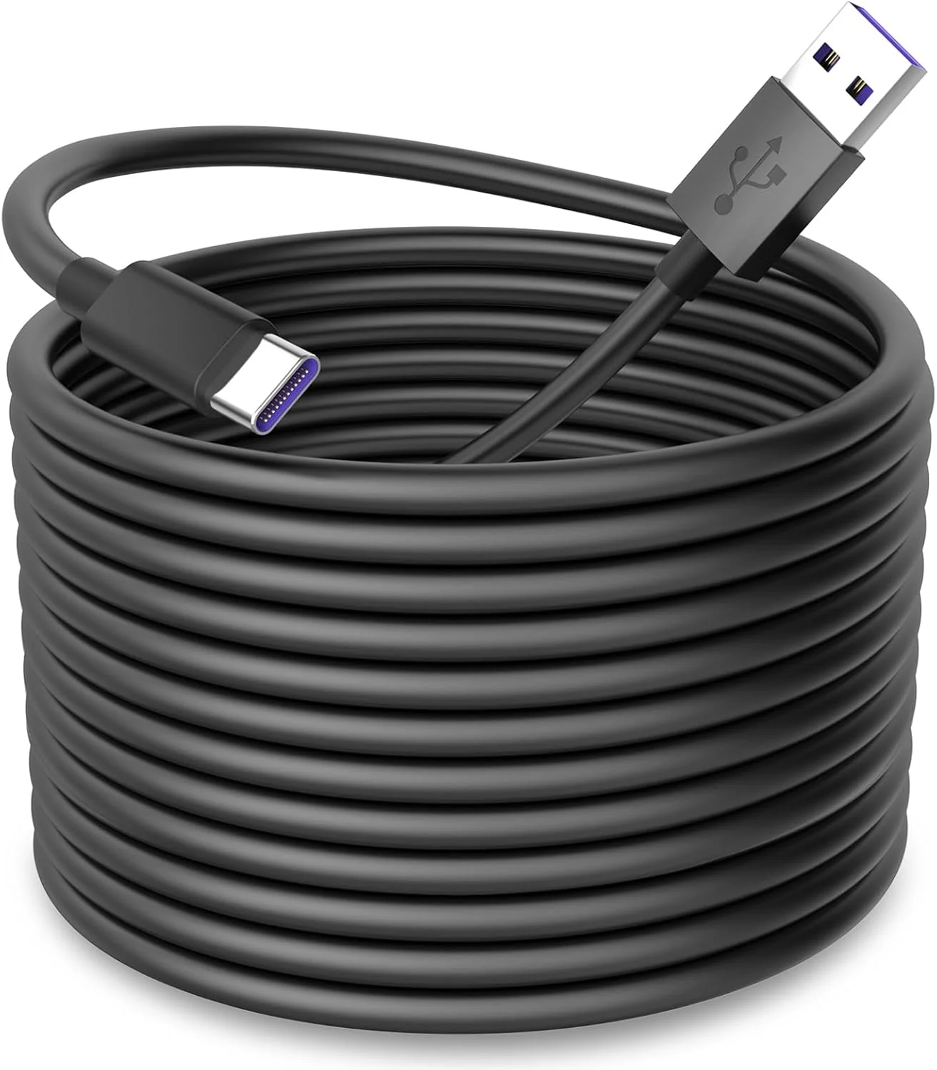 کابل برق USB به USB C آی منگو برای دوربین مداربسته، کابل افزایش طول برق 10 متری Type C برای دوربین امنیتی شیائومی Mi eufy، سیم داخلی و خارجی با 10 عدد گیره سیم و میخ کابل مشکی کابل برق USB به USB C آی منگو برای دوربین مداربسته، کابل افزایش طول برق 10 متری Type C برای دوربین امنیتی شیائومی Mi eufy، سیم داخلی و خارجی با 10 عدد گیره سیم و میخ کابل مشکی