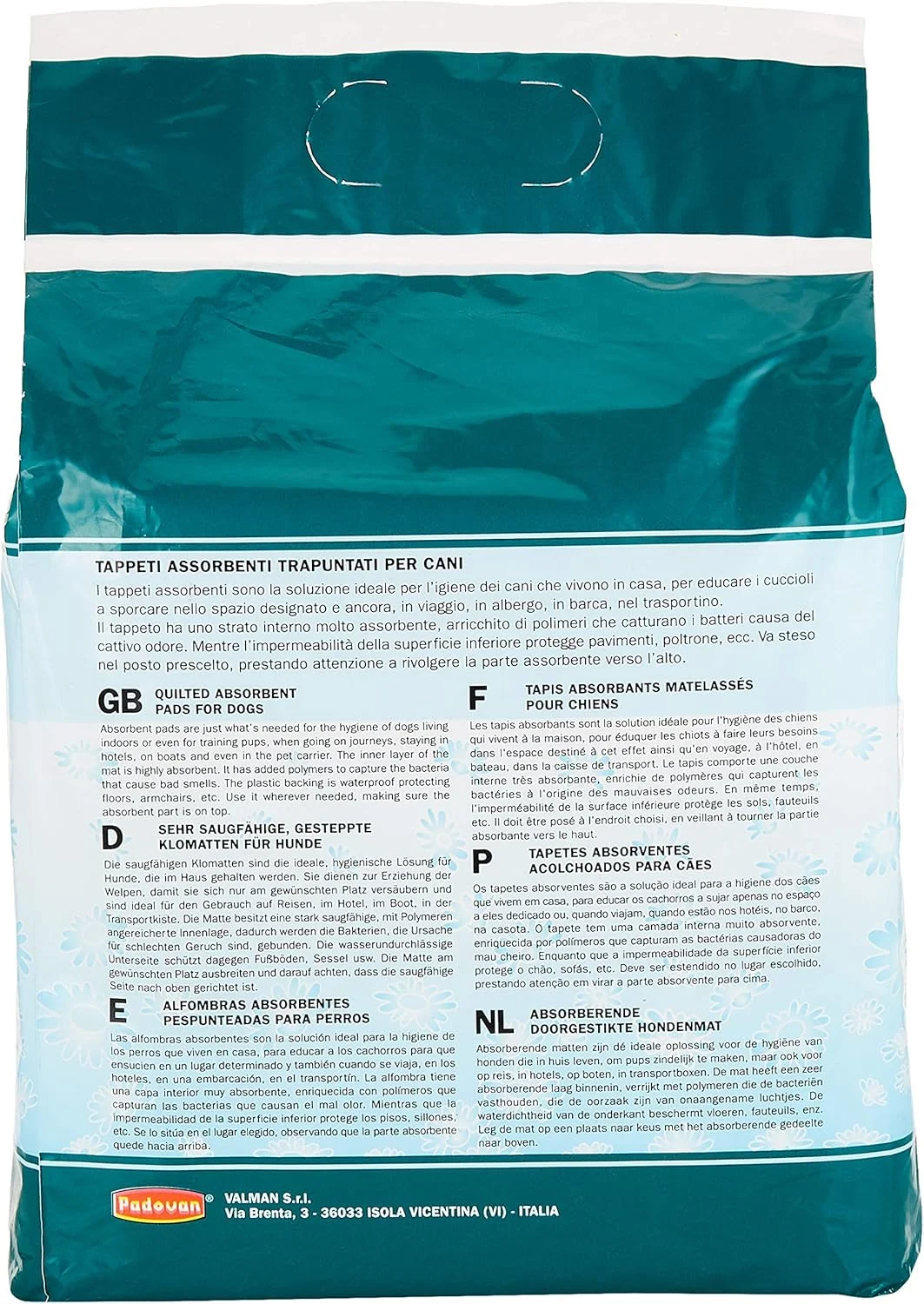 پدهای آموزشی ادرار سگ پادوان پت پد مدل Regular بسته 10 عددی پدهای آموزشی ادرار سگ پادوان پت پد مدل Regular بسته 10 عددی