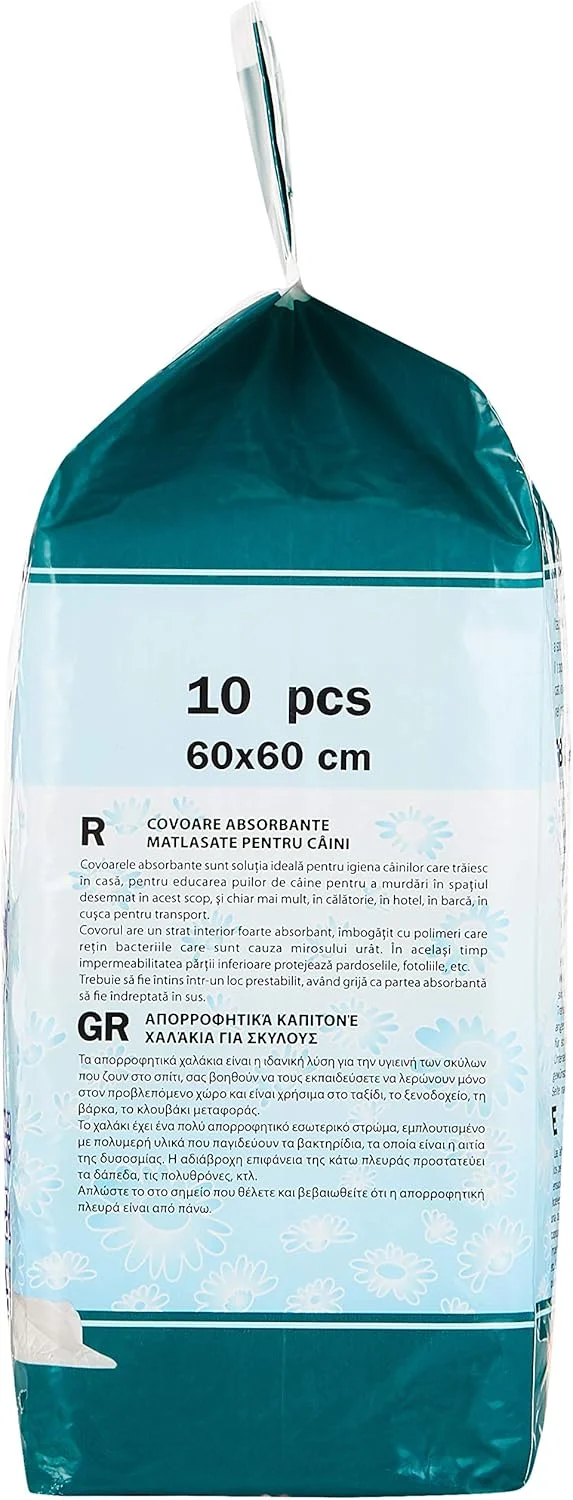 پدهای آموزشی ادرار سگ پادوان پت پد مدل Regular بسته 10 عددی پدهای آموزشی ادرار سگ پادوان پت پد مدل Regular بسته 10 عددی