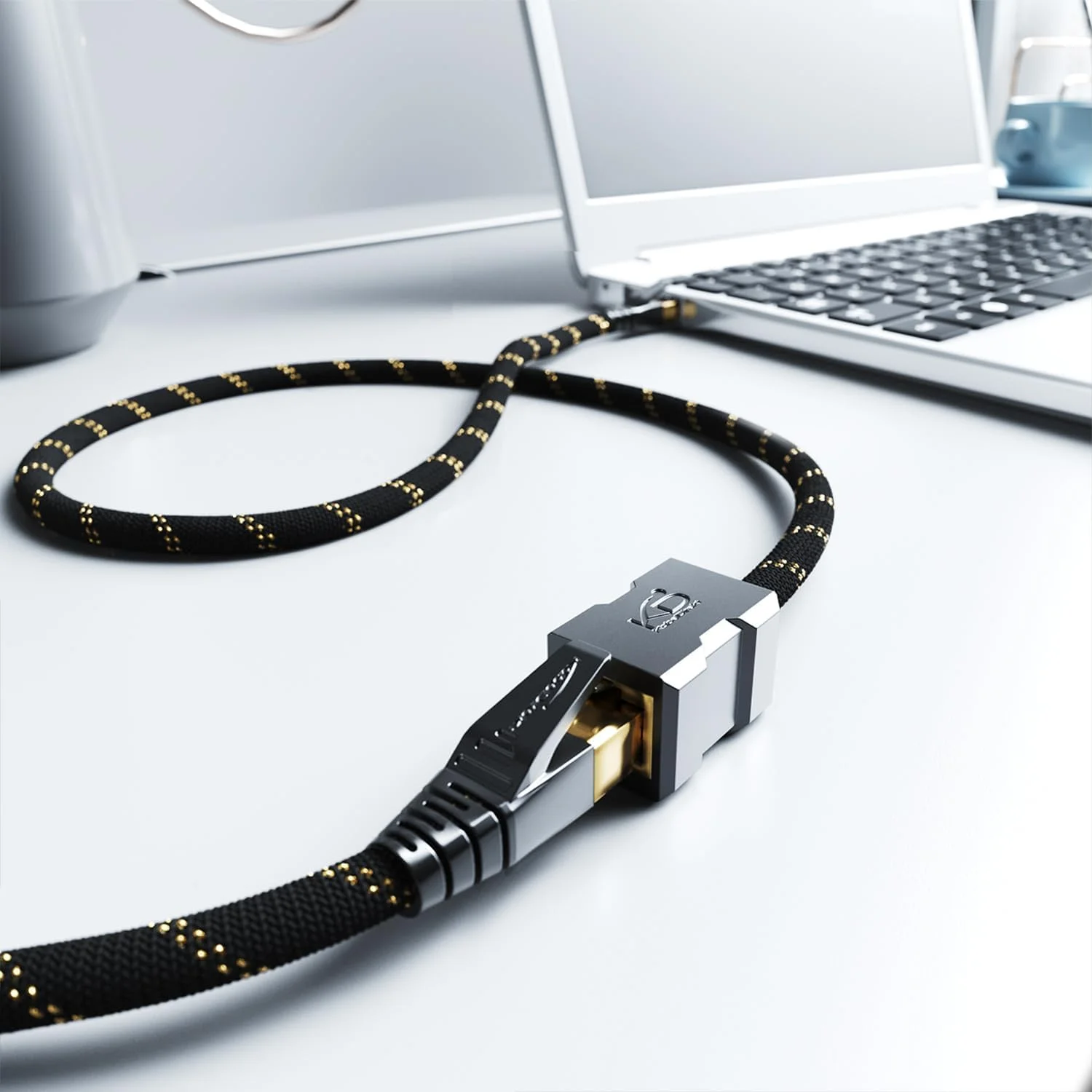 کابل افزایش طول اترنت KabelDirekt یک متری CAT 7 (نر به ماده، 10 گیگابیت بر ثانیه، محافظ SF/FTP) - CableDirect کابل افزایش طول اترنت KabelDirekt یک متری CAT 7 (نر به ماده، 10 گیگابیت بر ثانیه، محافظ SF/FTP) - CableDirect