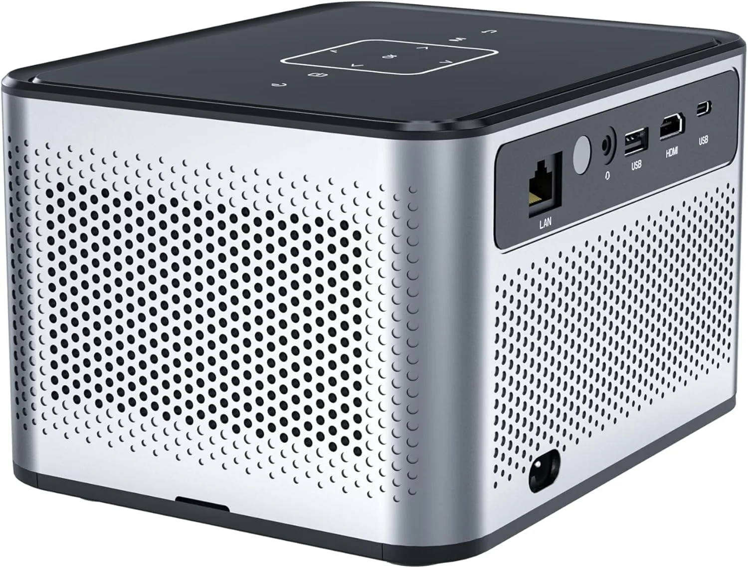 پروژکتور مینی هوشمند قابل حمل با بلندگوهای داخلی و قابلیت Screen Mirroring، پروژکتور وای فای 2.4 و 5G، پروژکتور بلوتوثی سازگار با اندروید، iOS، ویندوز، تی وی استیک، HDMI، USB، Audio 3.5 پروژکتور مینی هوشمند قابل حمل با بلندگوهای داخلی و قابلیت Screen Mirroring، پروژکتور وای فای 2.4 و 5G، پروژکتور بلوتوثی سازگار با اندروید، iOS، ویندوز، تی وی استیک، HDMI، USB، Audio 3.5