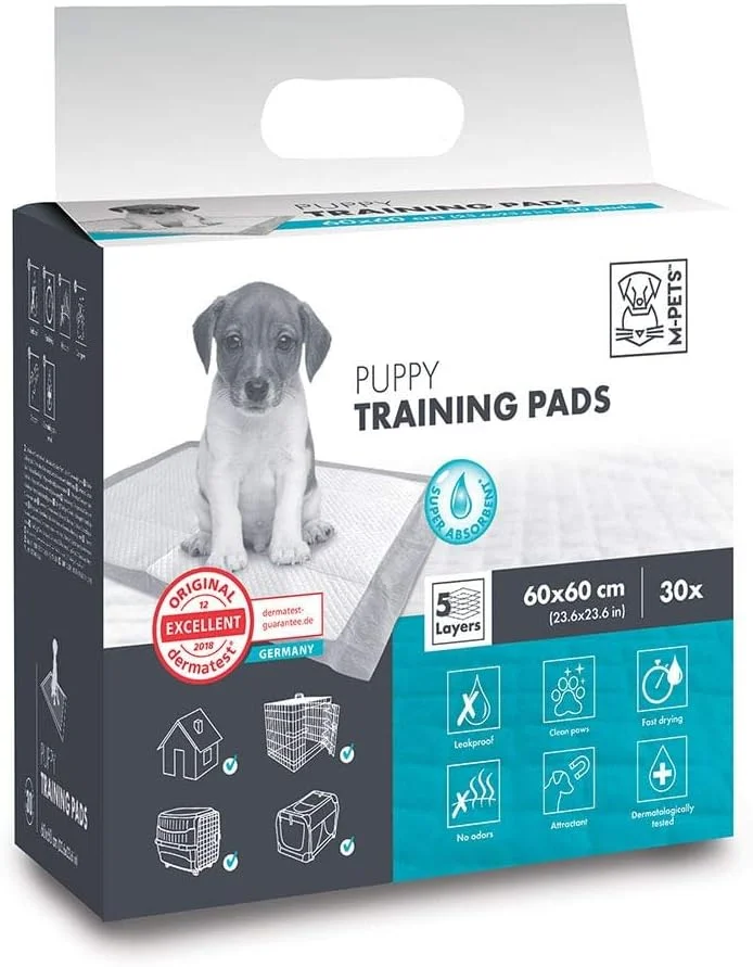 پدهای آموزشی سگ ام-پتس 60x60 سانتی متر بسته 30 عددی پدهای آموزشی سگ ام-پتس 60x60 سانتی متر بسته 30 عددی
