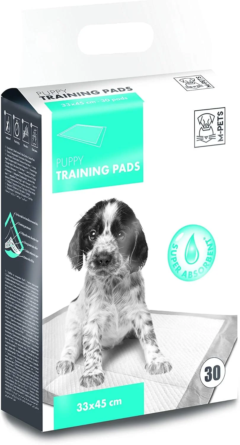پدهای آموزشی سگ ام پتس 33x45 سانتی متر بسته 30 عددی پدهای آموزشی سگ ام پتس 33x45 سانتی متر بسته 30 عددی