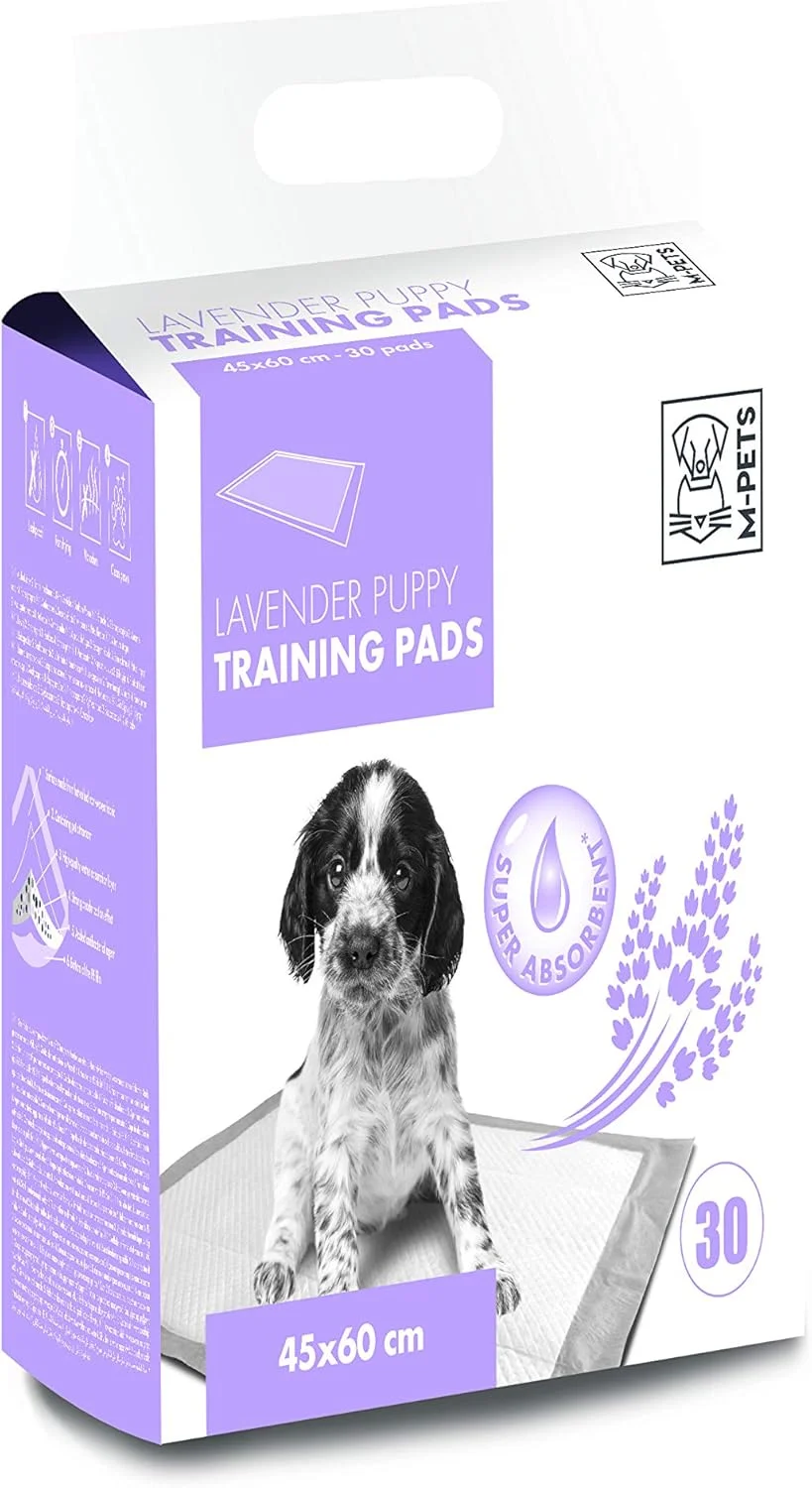 پدهای آموزشی اسطوخودوس M-PETS، 45x60 سانتی متر، بسته 30 عددی پدهای آموزشی اسطوخودوس M-PETS، 45x60 سانتی متر، بسته 30 عددی