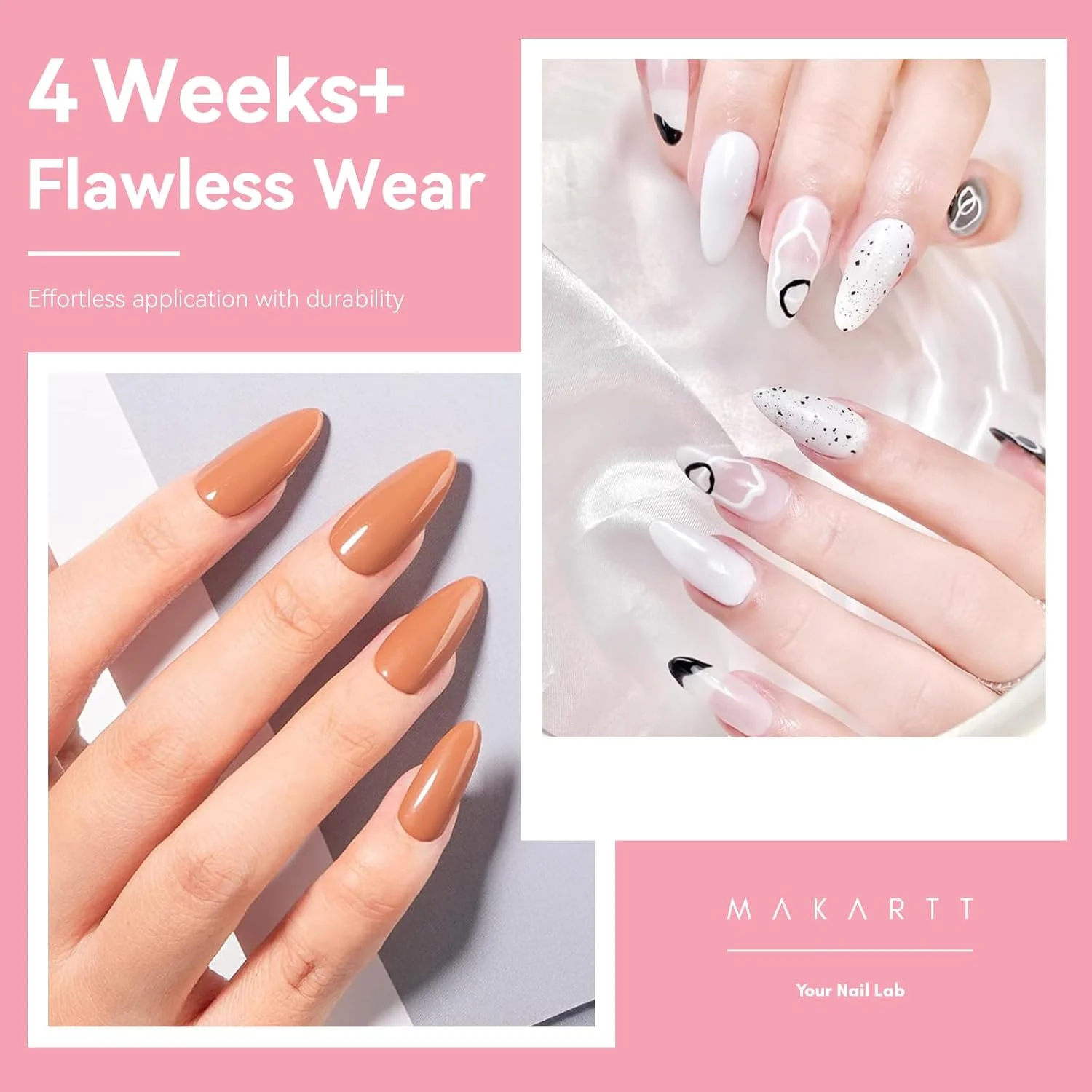 تیپ ناخن بادامی Makartt: 500 عدد ناخن مصنوعی شفاف با پوشش کامل و سایز متوسط، 10 سایز مختلف، مناسب برای کاشت با ژل، اکریلیک، طراحی ناخن در خانه و سالن تیپ ناخن بادامی Makartt: 500 عدد ناخن مصنوعی شفاف با پوشش کامل و سایز متوسط، 10 سایز مختلف، مناسب برای کاشت با ژل، اکریلیک، طراحی ناخن در خانه و سالن