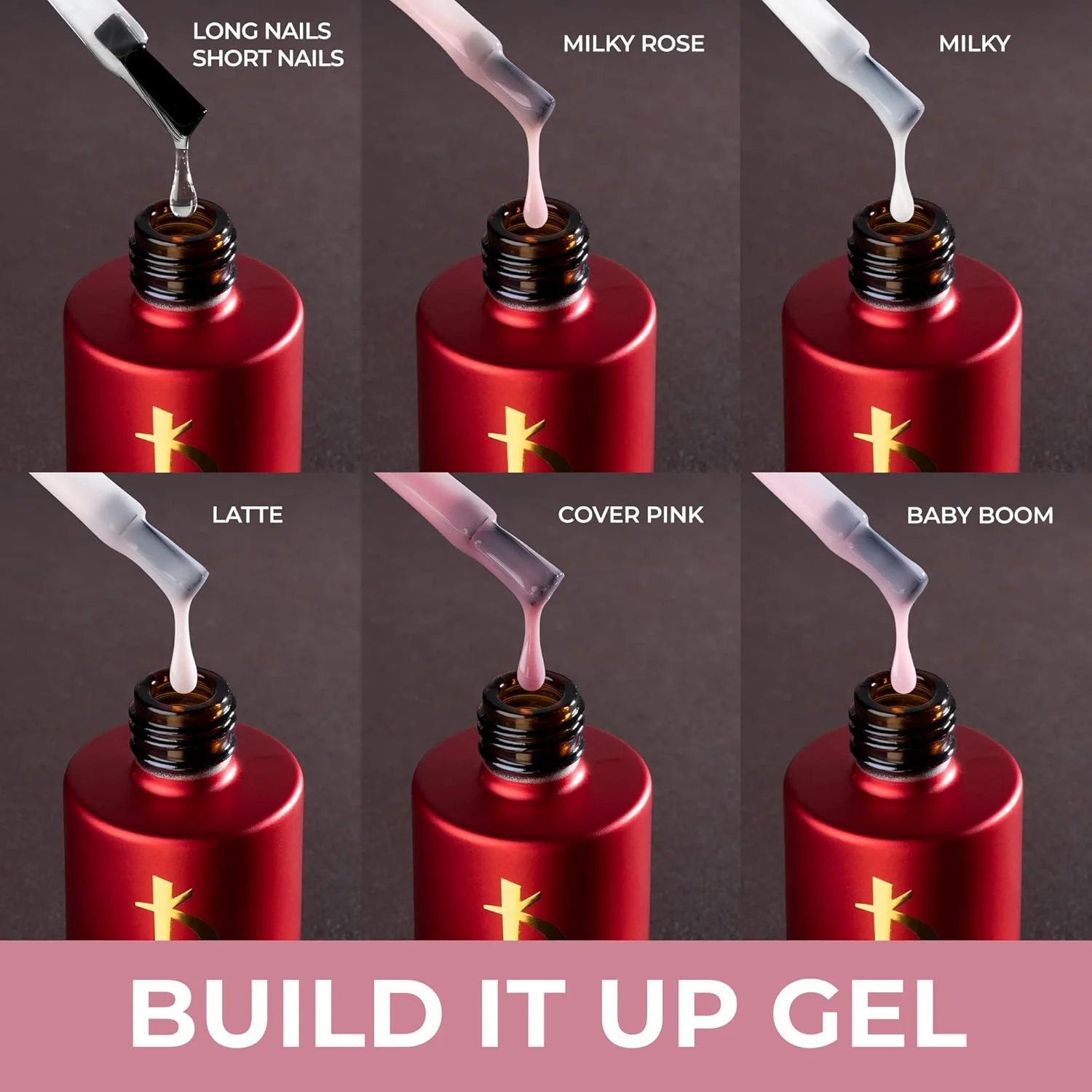 ژل بیلدر ناخن Kodi Professional Build It Up برای لامپ UV/LED - بیس اتصال اکستنشن ناخن - 15 میلی لیتر (BABY BOOM)