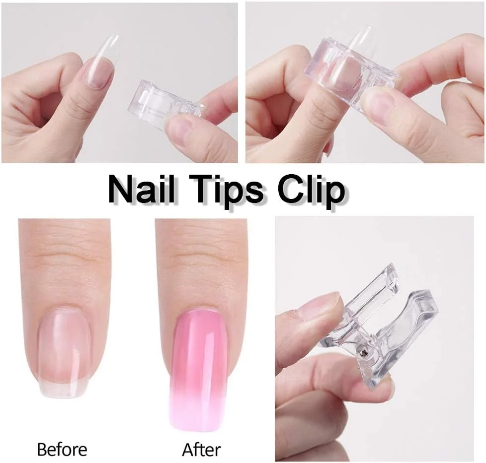 گیره ناخن mwellewm بسته 10 عددی، ابزار کمکی برای ساخت سریع پلی ژل UV، ابزار مانیکور DIY، ست گیره اکستنشن انگشتی پلاستیکی گیره ناخن mwellewm بسته 10 عددی، ابزار کمکی برای ساخت سریع پلی ژل UV، ابزار مانیکور DIY، ست گیره اکستنشن انگشتی پلاستیکی