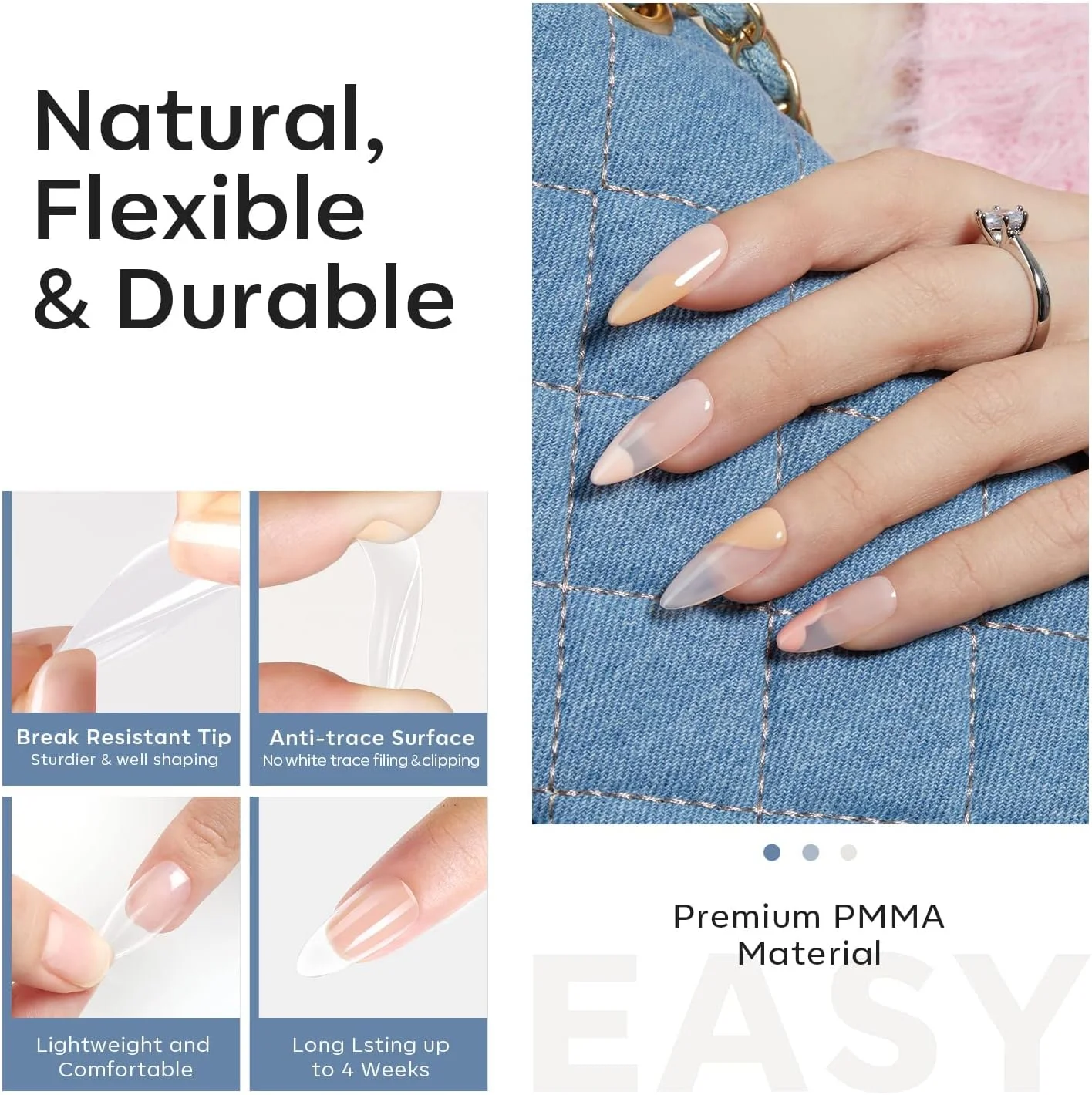 تیپ ناخن بادامی متوسط Modelones، 500 عدد، ناخن مصنوعی بادامی شفاف، ناخن های پرسی اکرلیک، از قبل فرم داده شده، پوشش کامل، اکستنشن ناخن، مناسب برای DIY در خانه، 10 سایز تیپ ناخن بادامی متوسط Modelones، 500 عدد، ناخن مصنوعی بادامی شفاف، ناخن های پرسی اکرلیک، از قبل فرم داده شده، پوشش کامل، اکستنشن ناخن، مناسب برای DIY در خانه، 10 سایز