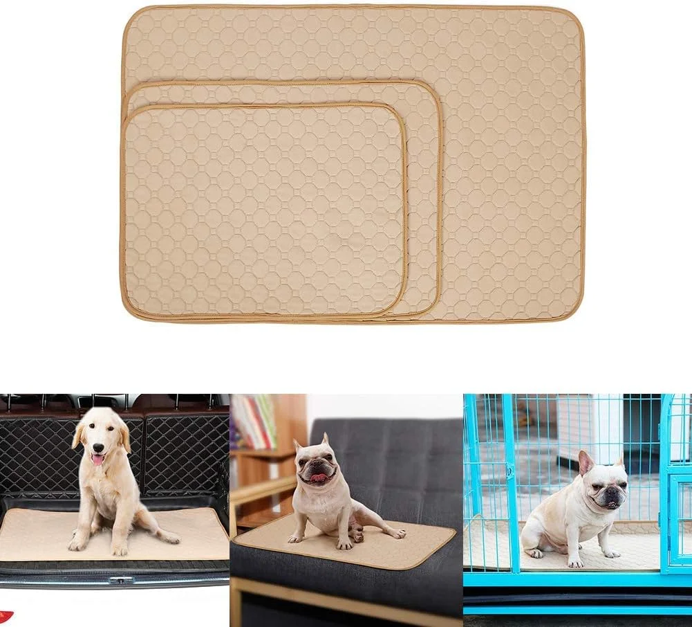 پدهای ادرار قابل شستشو و استفاده مجدد AMhuui، برای سگ ها، آموزش حیوانات خانگی و پدهای ضد آب توله سگ، ضد نشت و جاذب برای محافظت از کف، ماشین و نظافت آسان در خانه، آپارتمان و مسافرت پدهای ادرار قابل شستشو و استفاده مجدد AMhuui، برای سگ ها، آموزش حیوانات خانگی و پدهای ضد آب توله سگ، ضد نشت و جاذب برای محافظت از کف، ماشین و نظافت آسان در خانه، آپارتمان و مسافرت