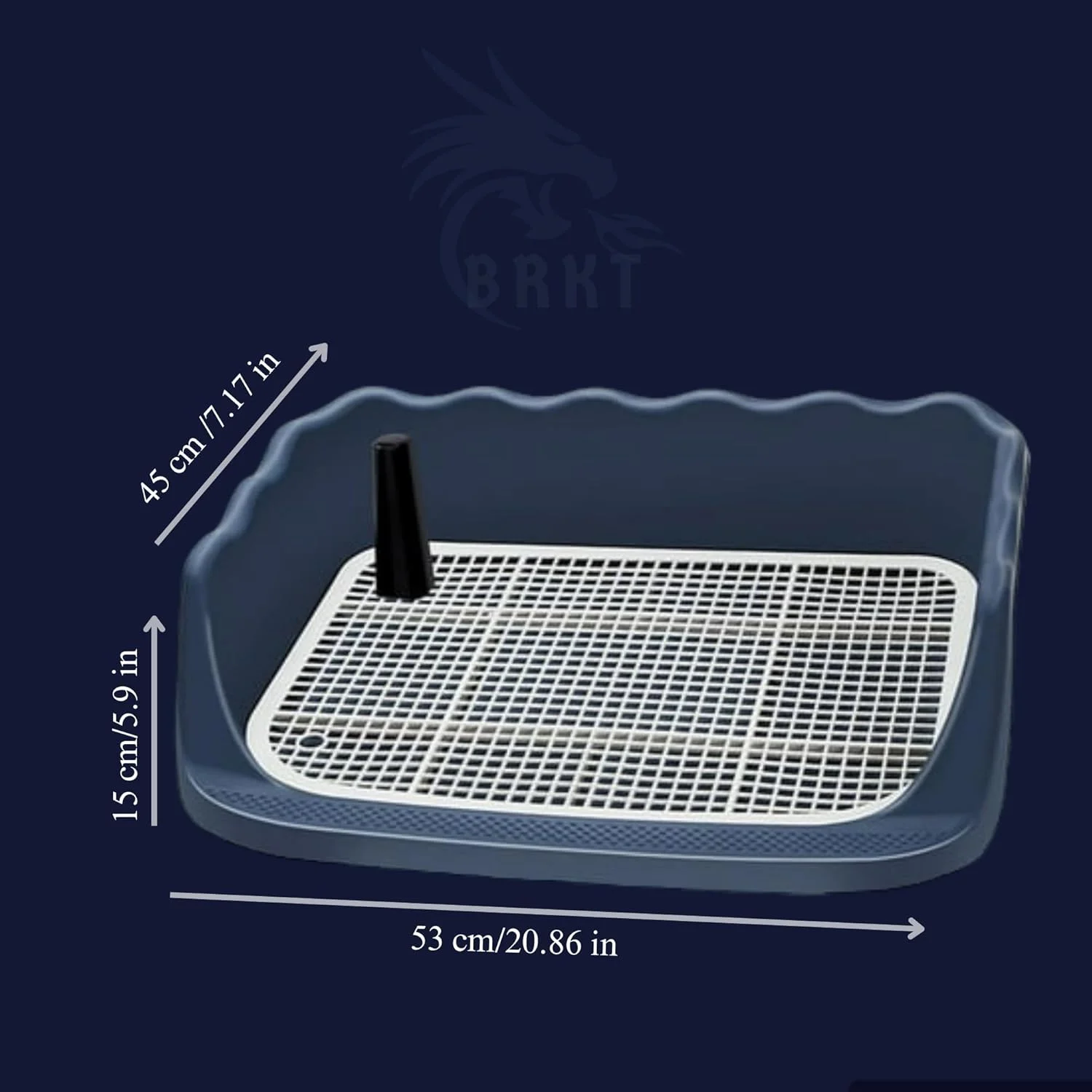 سینی دستشویی سگ BRKT، شبیه ساز بدون نشتی، راحتی در داخل خانه، تمیز کردن آسان، مقاوم در برابر آب و هوا، کمک آموزشی سگ مناسب برای چندین حیوان خانگی (آبی تیره) سینی دستشویی سگ BRKT، شبیه ساز بدون نشتی، راحتی در داخل خانه، تمیز کردن آسان، مقاوم در برابر آب و هوا، کمک آموزشی سگ مناسب برای چندین حیوان خانگی (آبی تیره)