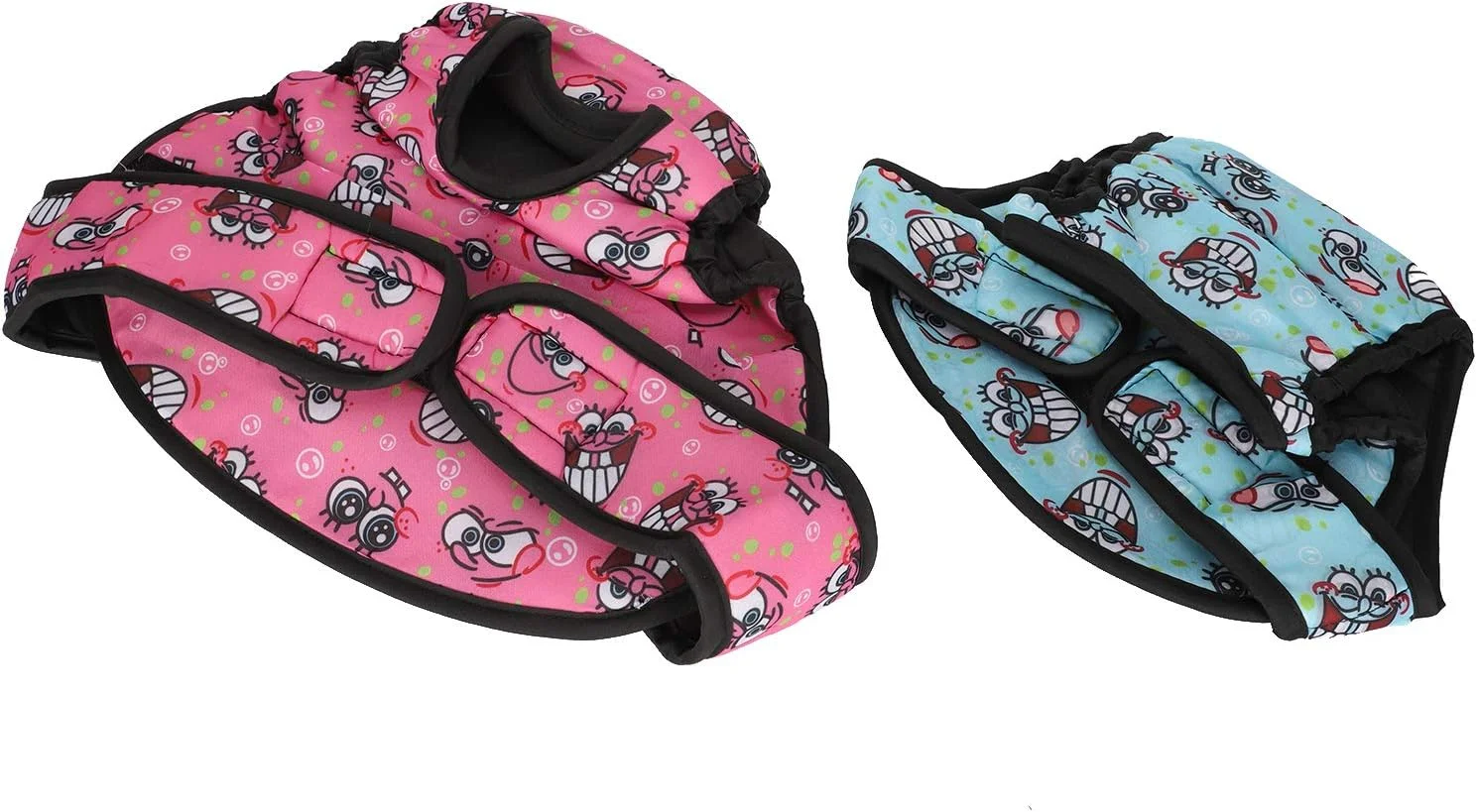 شورت بهداشتی سگ نرم و تنفسی، شورت سگ قابل تنظیم، شورت محافظ، ضد آزار و اذیت، کاربردی، صورتی آبی XS-XXL (XXL) شورت بهداشتی سگ نرم و تنفسی، شورت سگ قابل تنظیم، شورت محافظ، ضد آزار و اذیت، کاربردی، صورتی آبی XS-XXL (XXL)