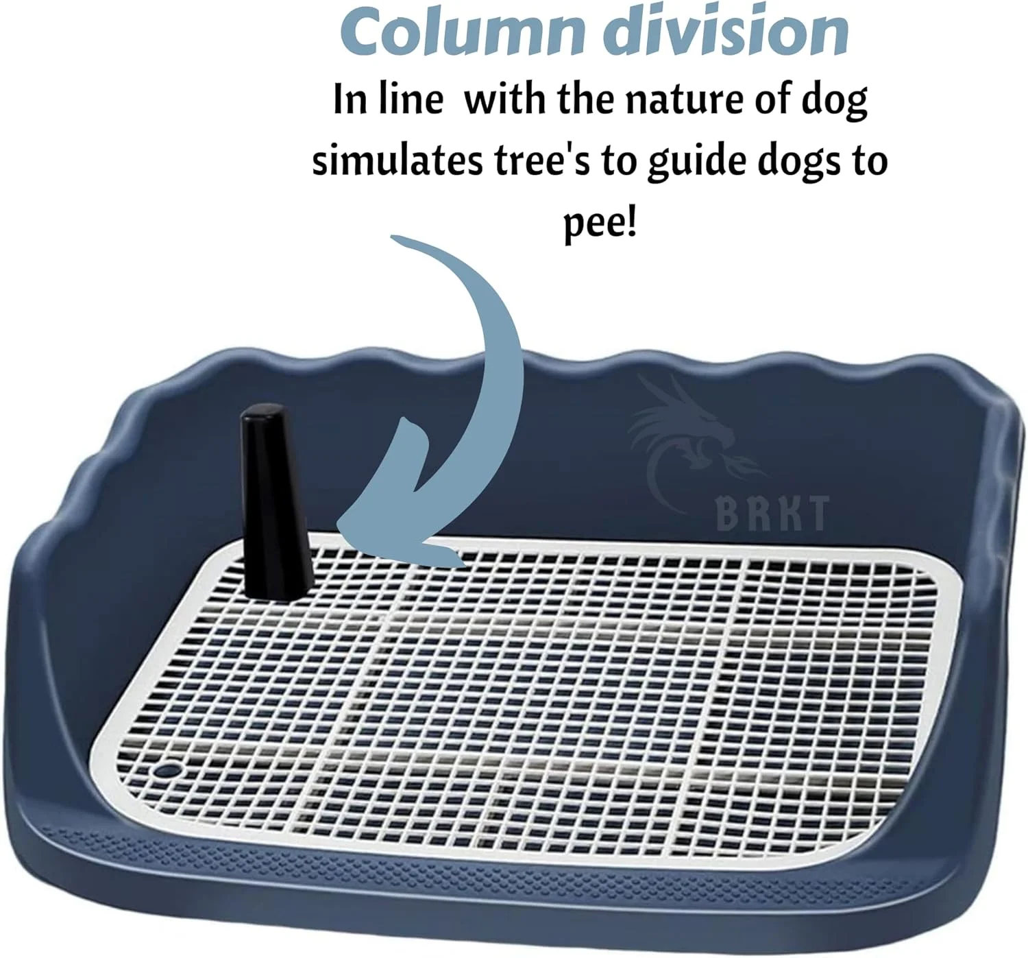 سینی دستشویی سگ BRKT، شبیه ساز بدون نشتی، راحتی در داخل خانه، تمیز کردن آسان، مقاوم در برابر آب و هوا، کمک آموزشی سگ مناسب برای چندین حیوان خانگی (آبی تیره) سینی دستشویی سگ BRKT، شبیه ساز بدون نشتی، راحتی در داخل خانه، تمیز کردن آسان، مقاوم در برابر آب و هوا، کمک آموزشی سگ مناسب برای چندین حیوان خانگی (آبی تیره)