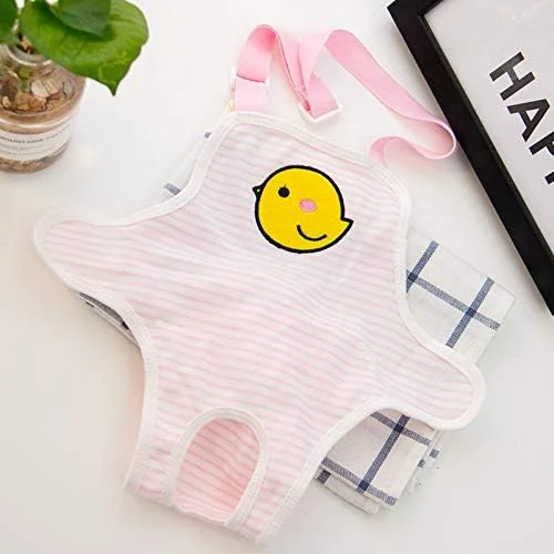 شورت بهداشتی سگ BT Bear قابل استفاده مجدد، شورت سگ ماده دوست داشتنی قابل شستشو در ماشین لباسشویی برای سگ های کوچک و متوسط (جوجه صورتی) شورت بهداشتی سگ BT Bear قابل استفاده مجدد، شورت سگ ماده دوست داشتنی قابل شستشو در ماشین لباسشویی برای سگ های کوچک و متوسط (جوجه صورتی)