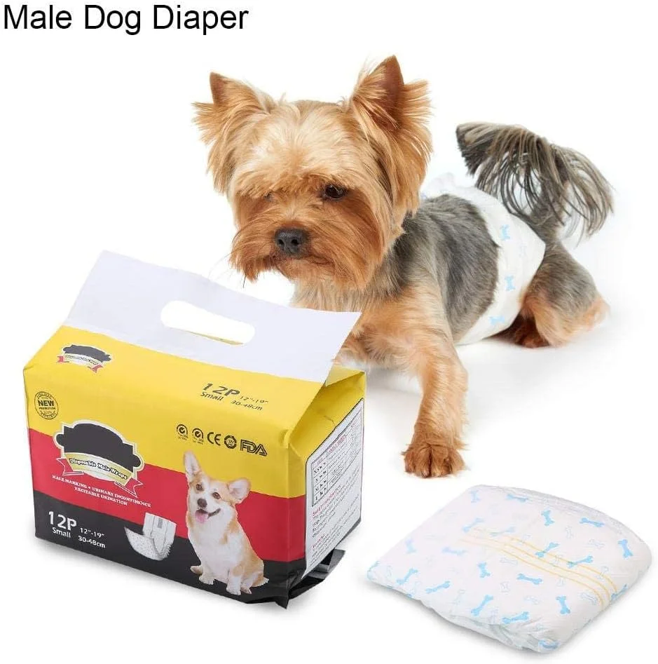پوشک یکبار مصرف سگ نر، پوشش نر، پوشک سگ، پوشک بچه سگ، پوشک شکمی، شورت بهداشتی فیزیولوژیکی (S) پوشک یکبار مصرف سگ نر، پوشش نر، پوشک سگ، پوشک بچه سگ، پوشک شکمی، شورت بهداشتی فیزیولوژیکی (S)