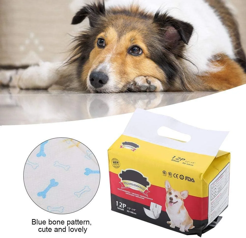 پوشک یکبار مصرف سگ نر، پوشش نر، پوشک سگ، پوشک بچه سگ، پوشک شکمی، شورت بهداشتی فیزیولوژیکی (S) پوشک یکبار مصرف سگ نر، پوشش نر، پوشک سگ، پوشک بچه سگ، پوشک شکمی، شورت بهداشتی فیزیولوژیکی (S)