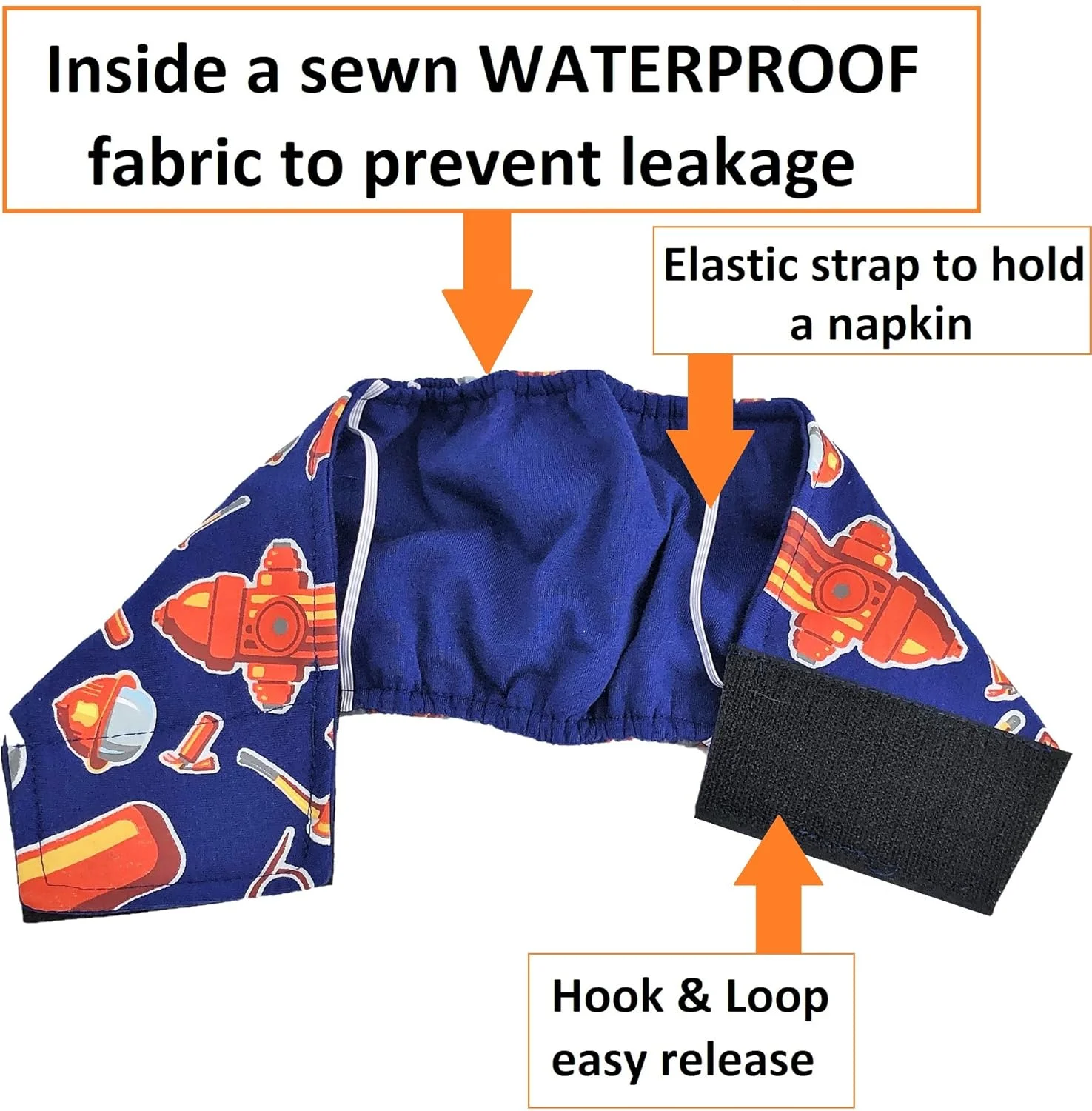 لباس سگ خنده دار - بسته 2 عددی پوشک سگ نر قابل شستشو، نوار شکمی پنبه ای ضد آب و ضد نشت برای حیوانات خانگی کوچک سایز M: دور کمر 30 تا 40 سانتی متر - آبی لباس سگ خنده دار - بسته 2 عددی پوشک سگ نر قابل شستشو، نوار شکمی پنبه ای ضد آب و ضد نشت برای حیوانات خانگی کوچک سایز M: دور کمر 30 تا 40 سانتی متر - آبی