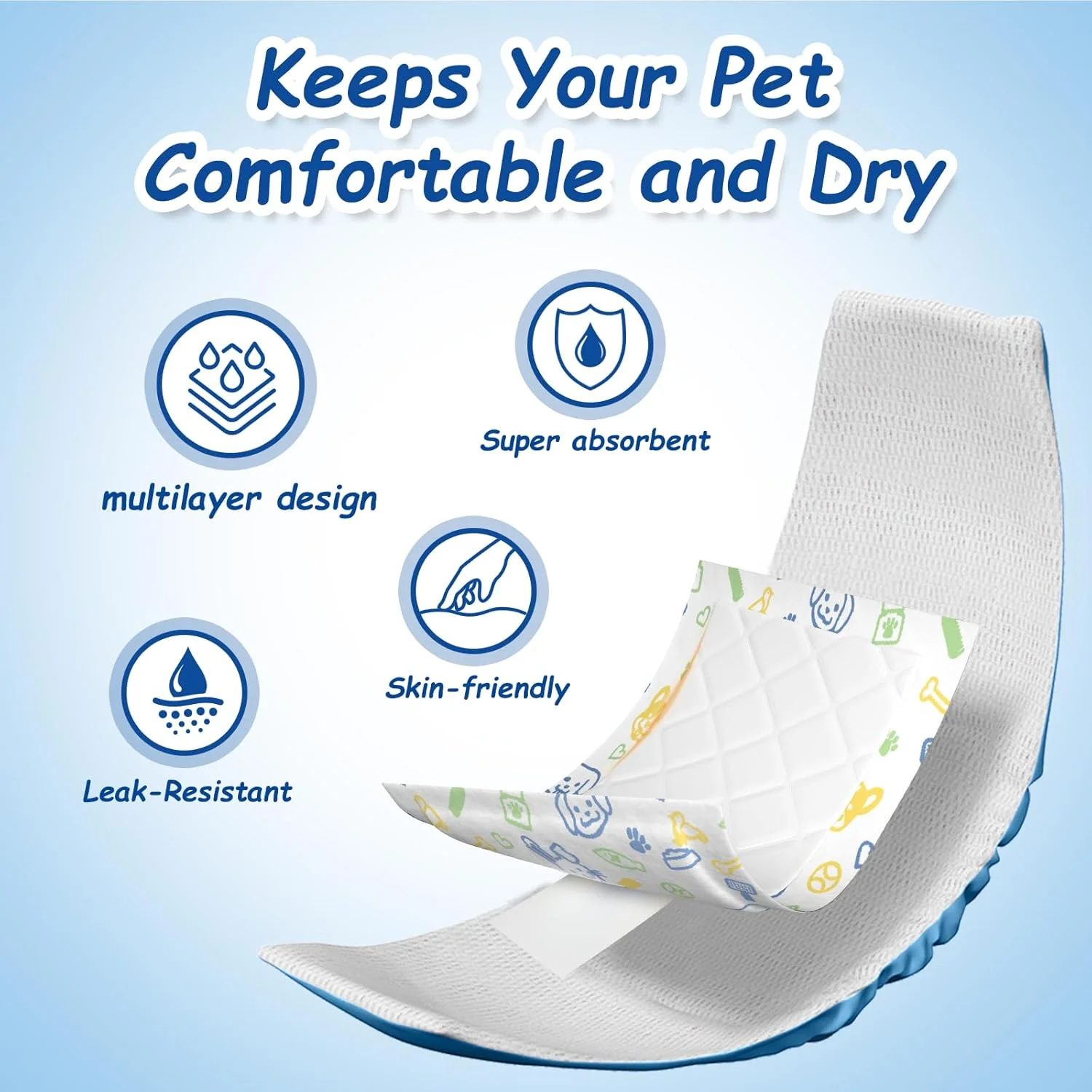 پدهای تقویت کننده پوشک سگ FurVeluxia برای سگ های نر و ماده (160 عدد)، درج های پوشک یکبار مصرف فوق العاده جاذب سگ مناسب برای اکثر نوارهای شکمی حیوانات خانگی، پوشش ها، شورت های قاعدگی قابل شستشو پدهای تقویت کننده پوشک سگ FurVeluxia برای سگ های نر و ماده (160 عدد)، درج های پوشک یکبار مصرف فوق العاده جاذب سگ مناسب برای اکثر نوارهای شکمی حیوانات خانگی، پوشش ها، شورت های قاعدگی قابل شستشو