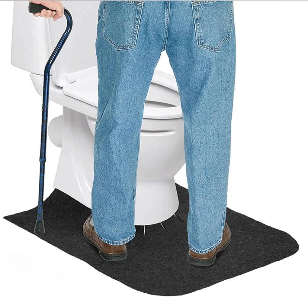 پک 6 عددی پد توالت لاستیکی ضد لغزش Hi.FANCY | پدهای آموزشی برای توالت، محافظ فرش نرم و گرد برای کف توالت | پک 6 عددی پد توالت لاستیکی ضد لغزش Hi.FANCY | پدهای آموزشی برای توالت، محافظ فرش نرم و گرد برای کف توالت |