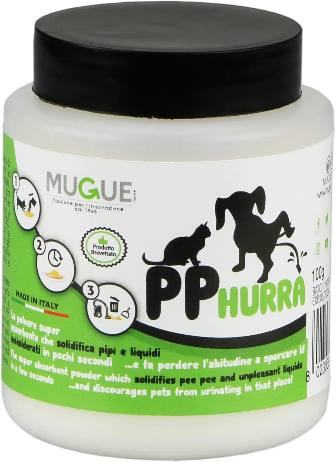 پودر جاذب موگه PP Hurrà - تک سایز