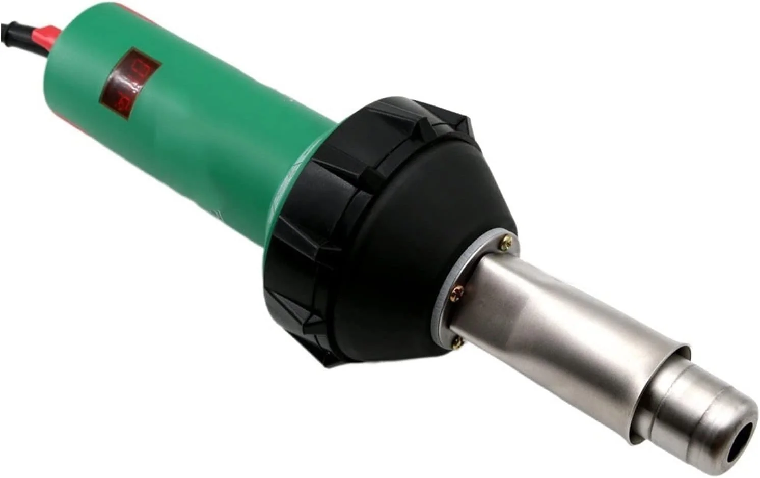 دستگاه جوش پلاستیک 1600 وات AFTAB، کیت جوشکار پلاستیک، دمنده هوای گرم، مجموعه ابزار کامل با کیت جوشکاری تعمیر کفپوش، ابزار جوشکاری پلاستیک (کیت 10)