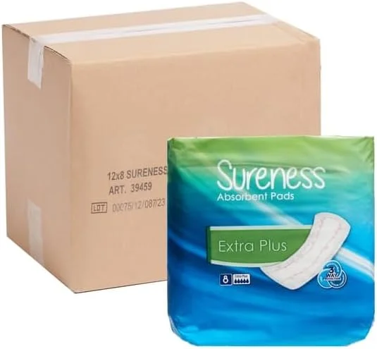 پدهای جاذب Sureness Extra Plus - بسته 96 عددی